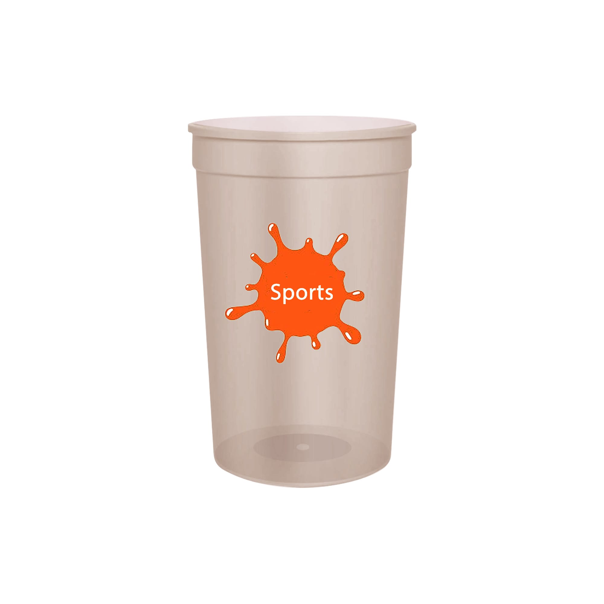 650ml Translucent Plastic Stadium Cup