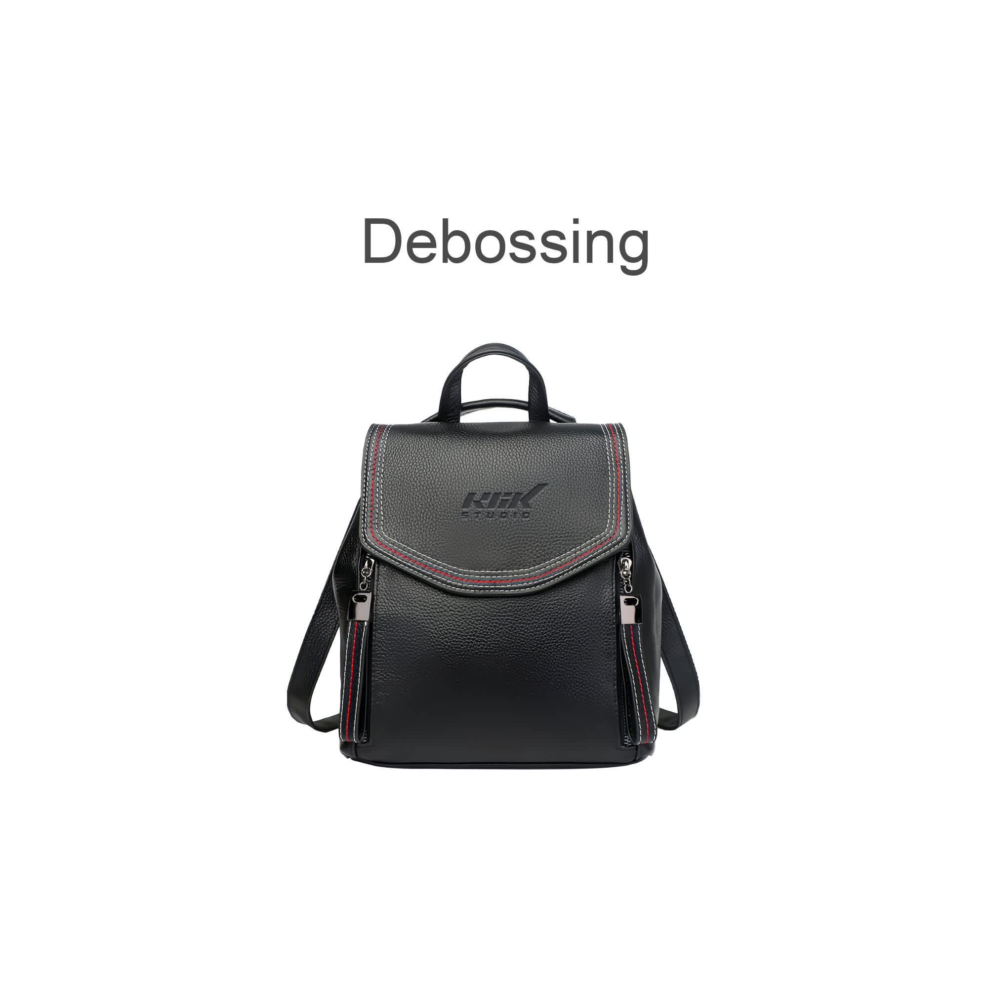 Convertible Leather Backpack