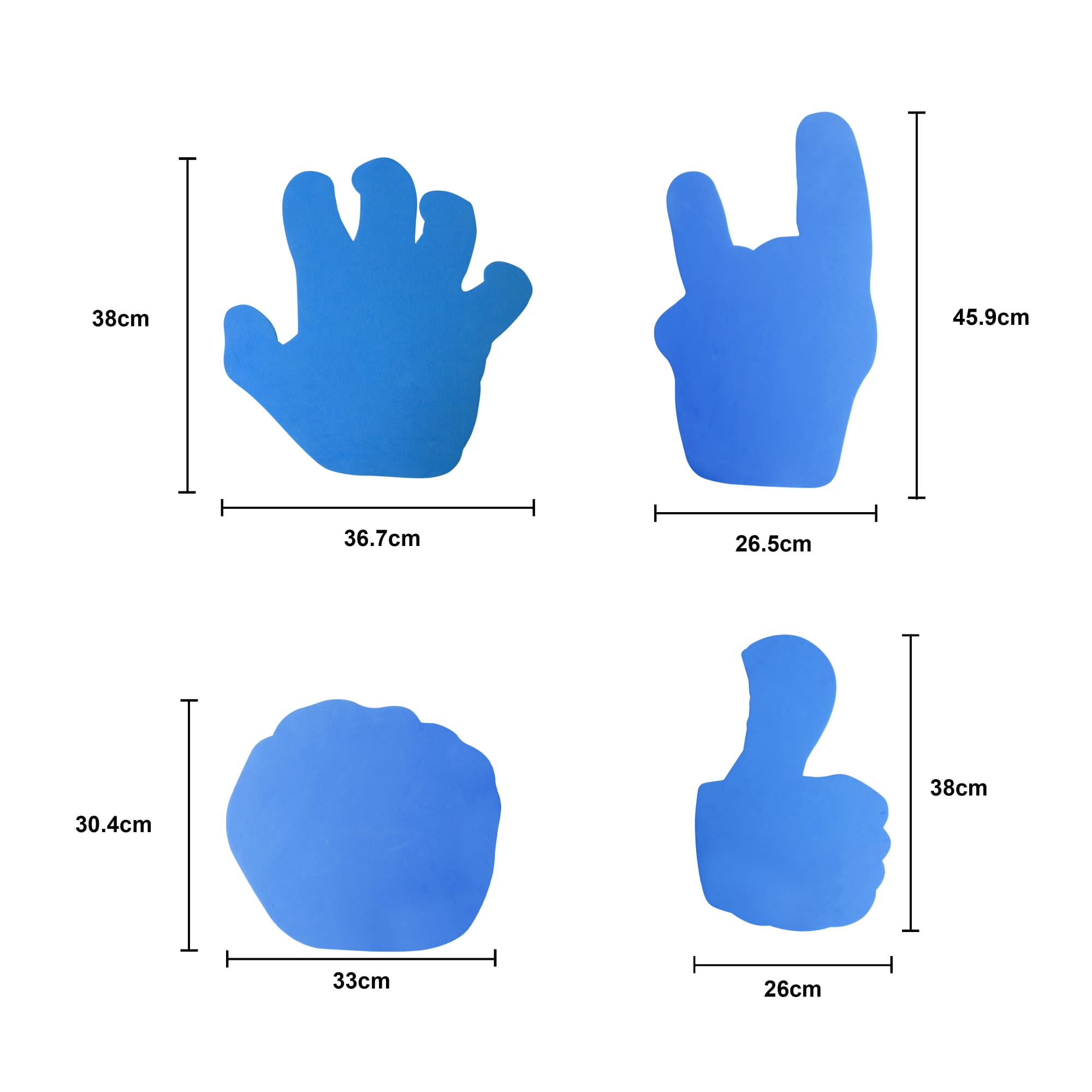 Gesture Foam Mitt