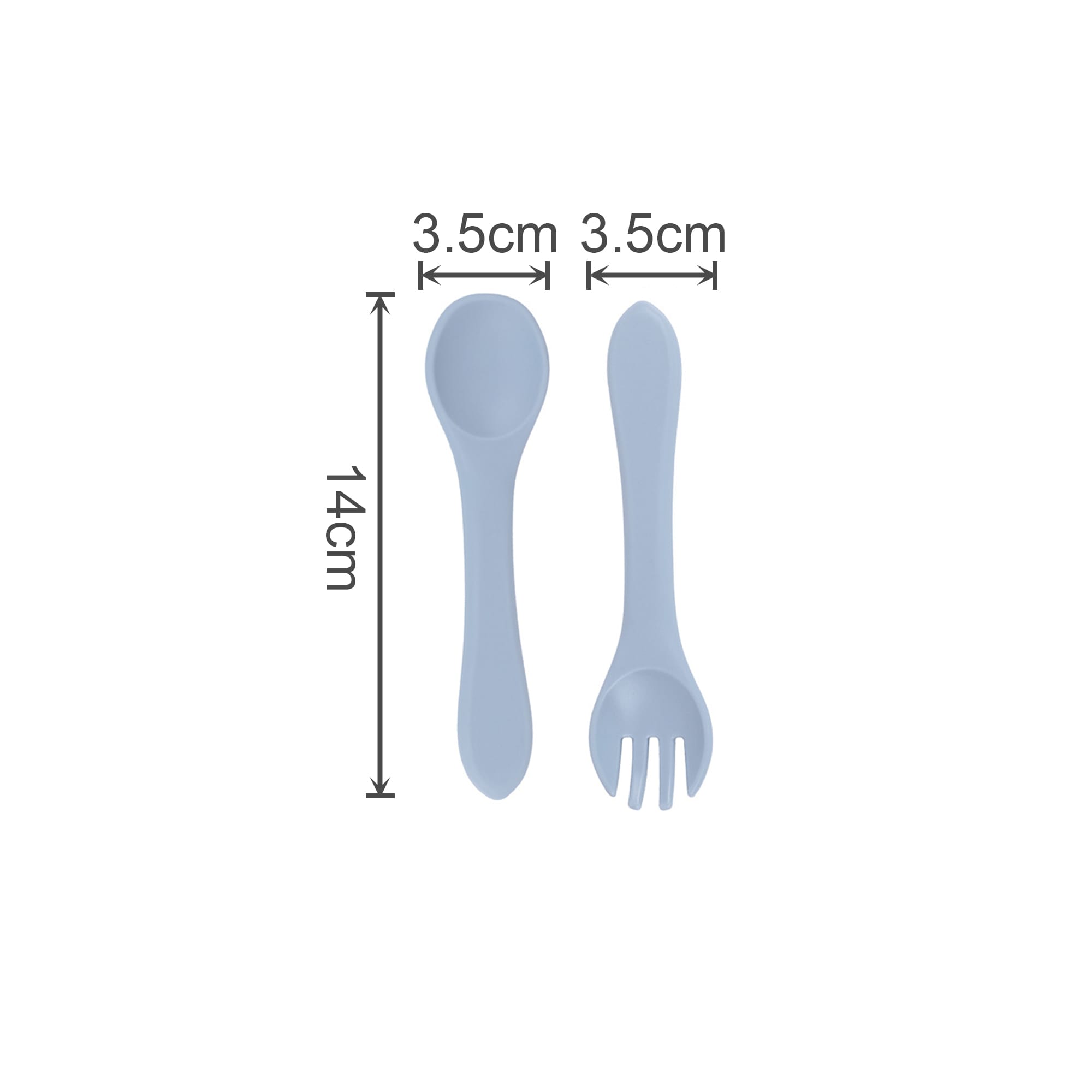 Classic Silicone Kids Cutlery