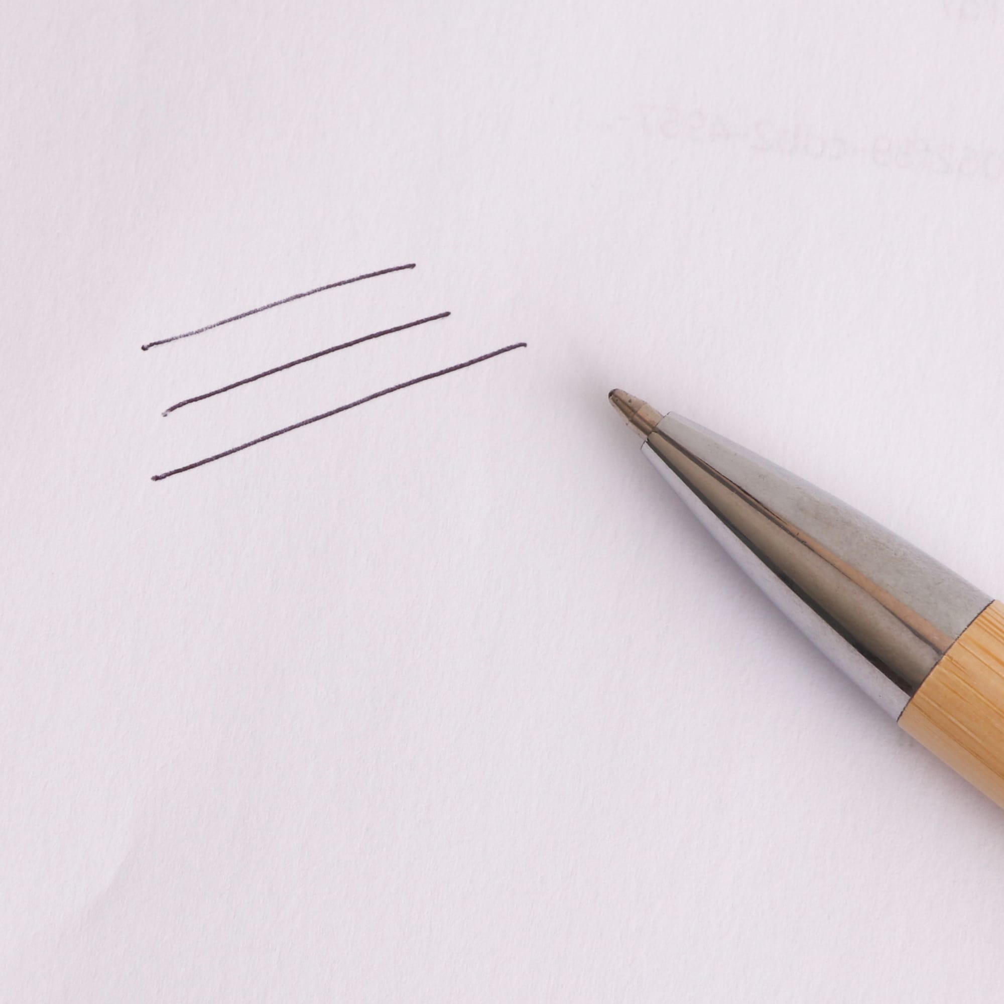 Eco Bamboo Click Pen
