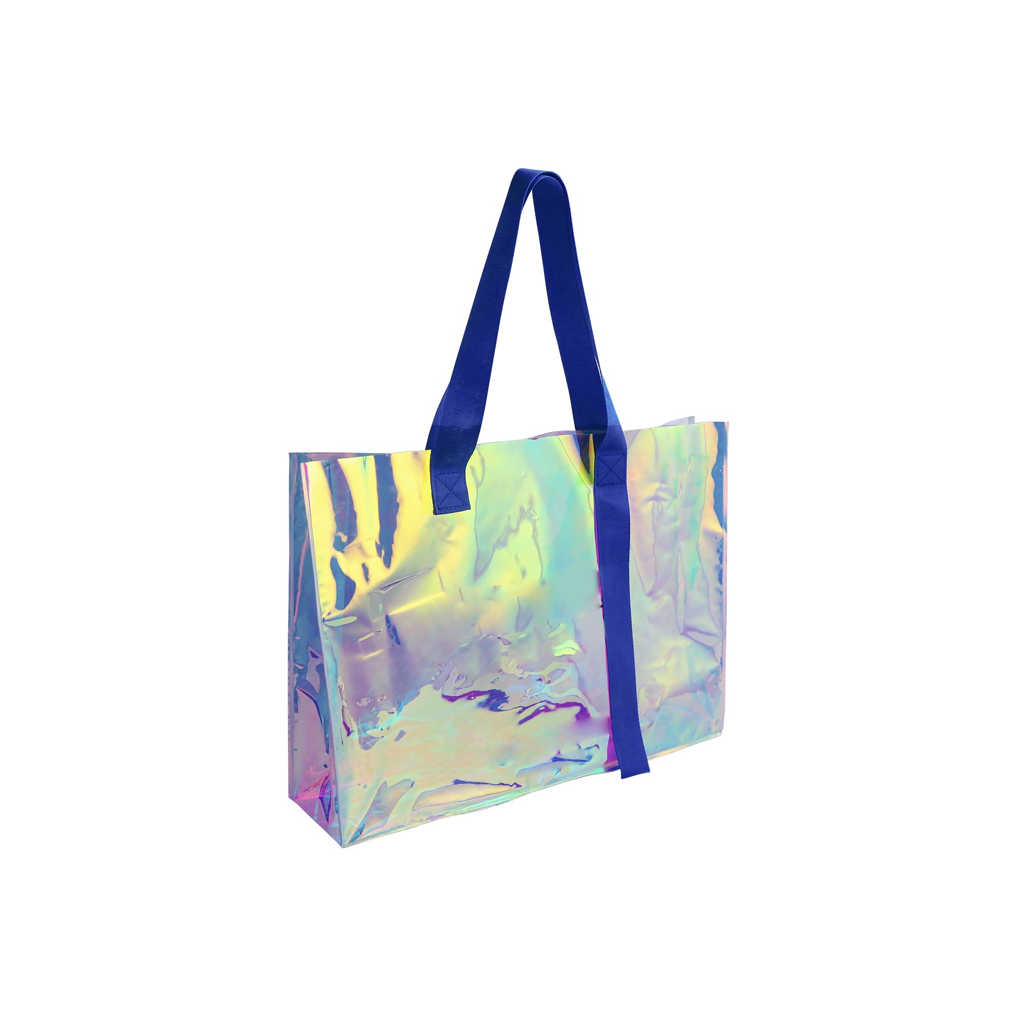 Colorful Transparent PVC Tote Bag