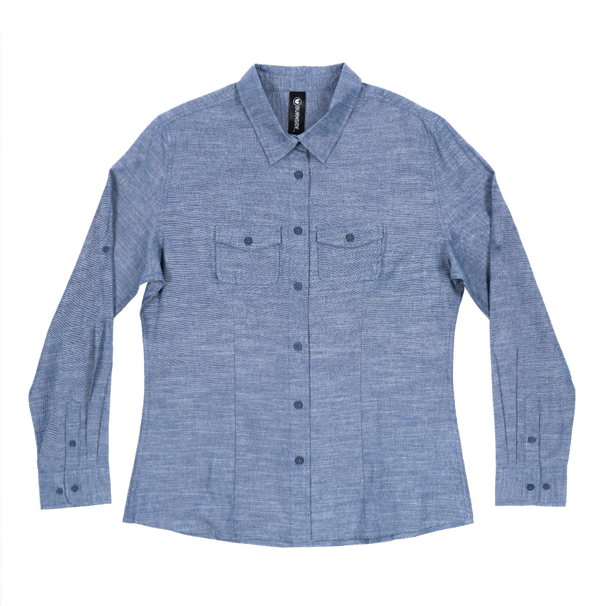 Long Sleeve Chambray Shirt