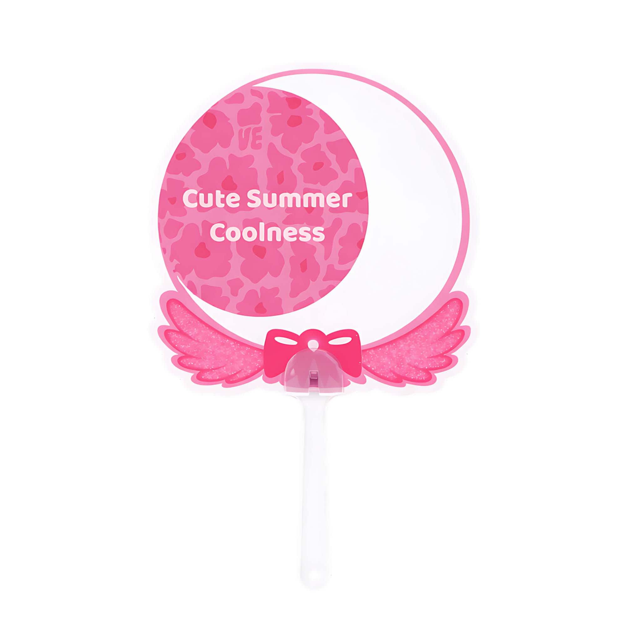 Custom Shape PP Hand Fan