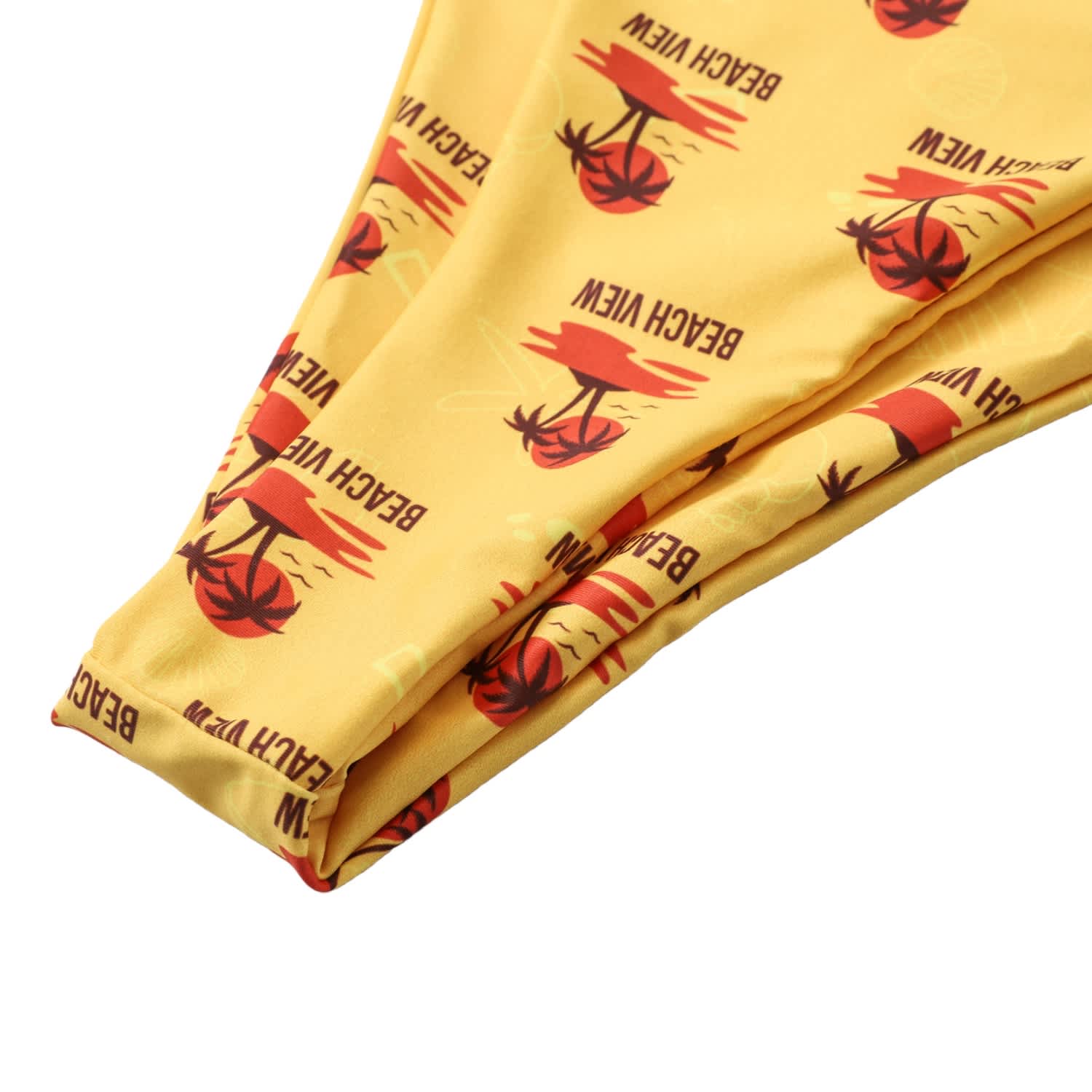Women's Polyester Spandex Sublimated Bikini bottom