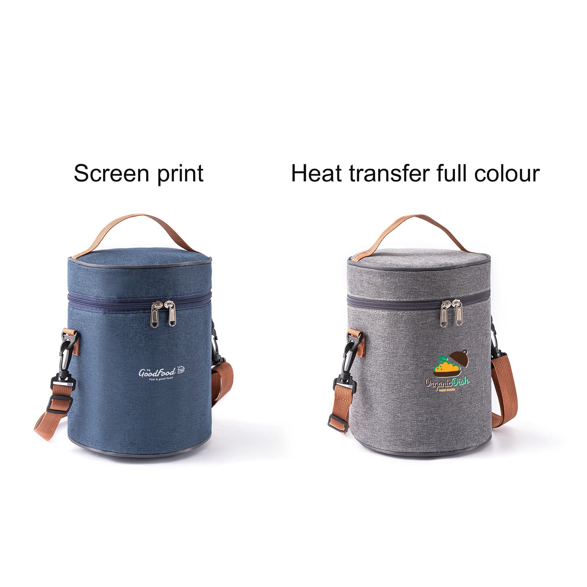 Cylindrical Lunch Bag