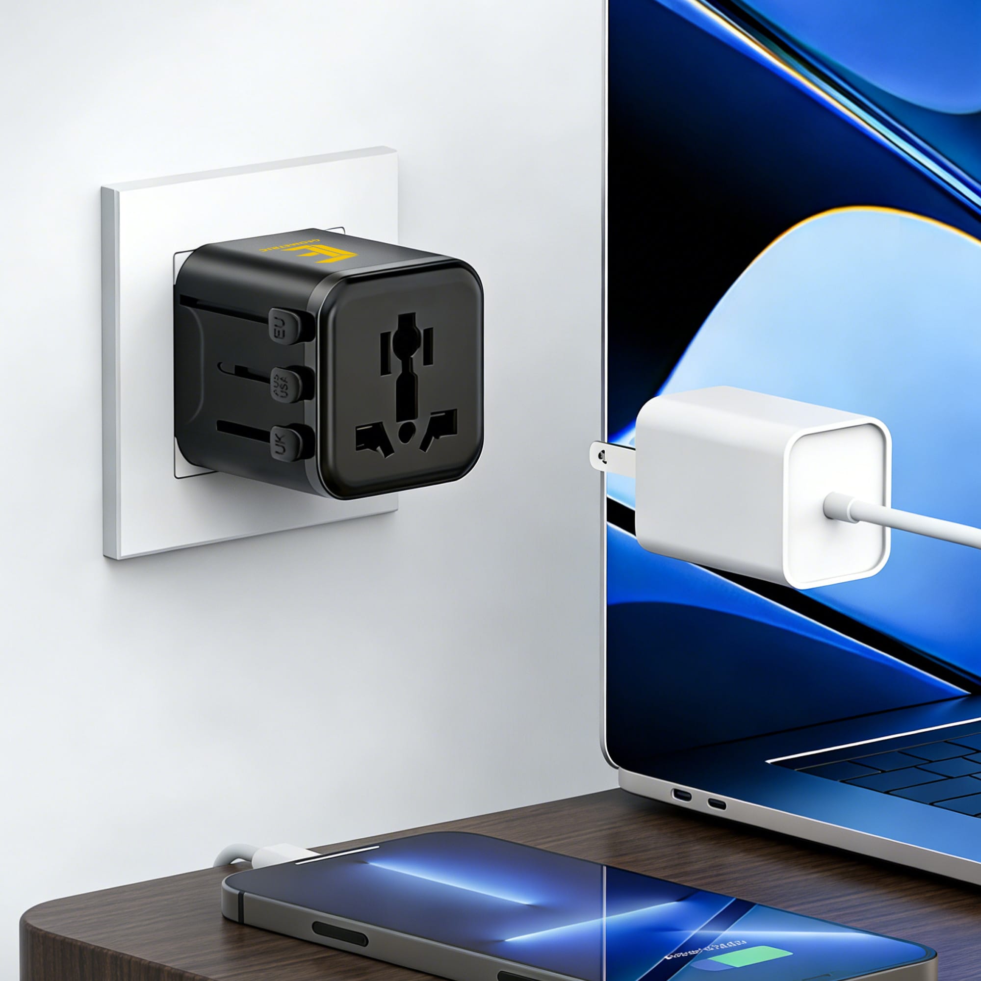 Mini Universal Travel Adapter (No USB Port)