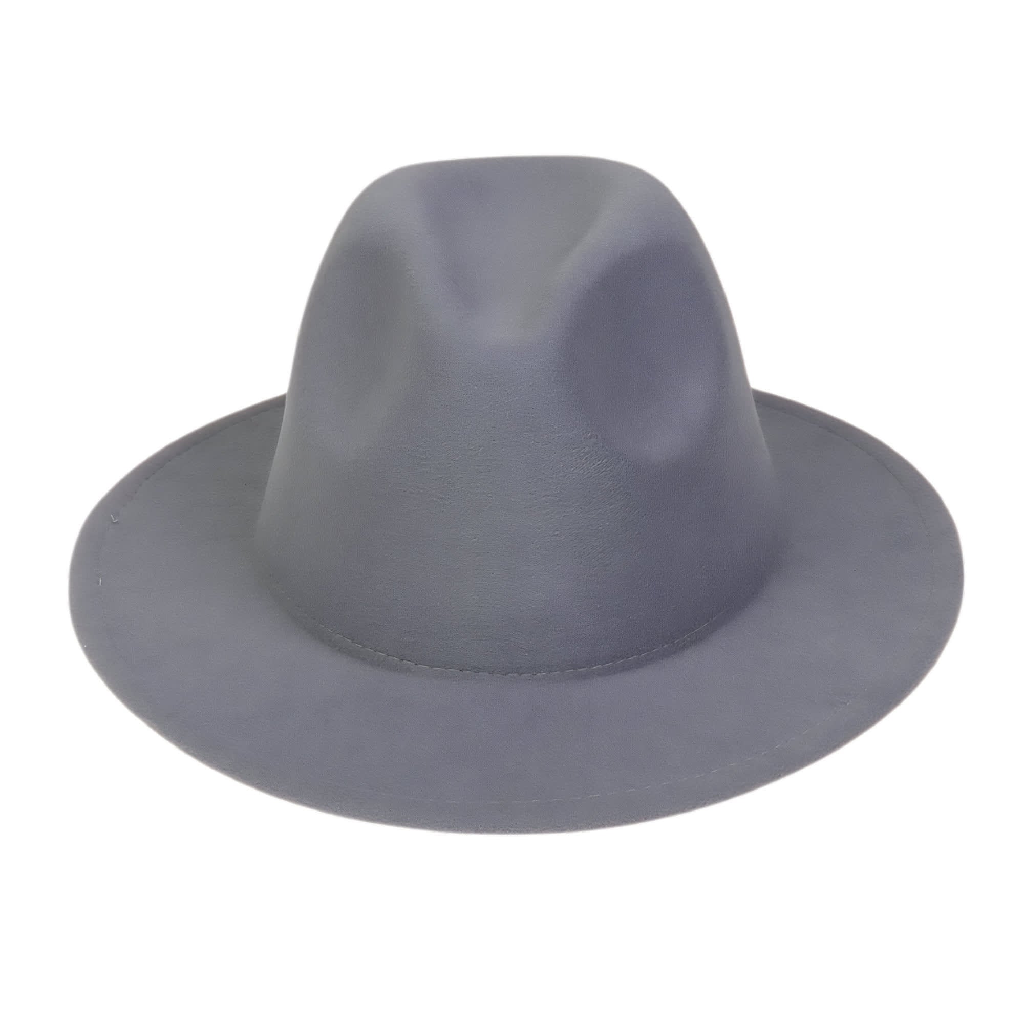 Felt Wide Brim Fedora Hat