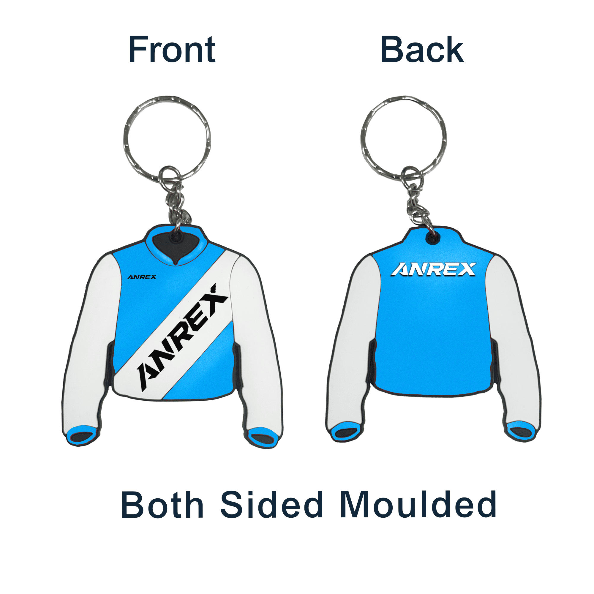Custom Shape PVC Keyring