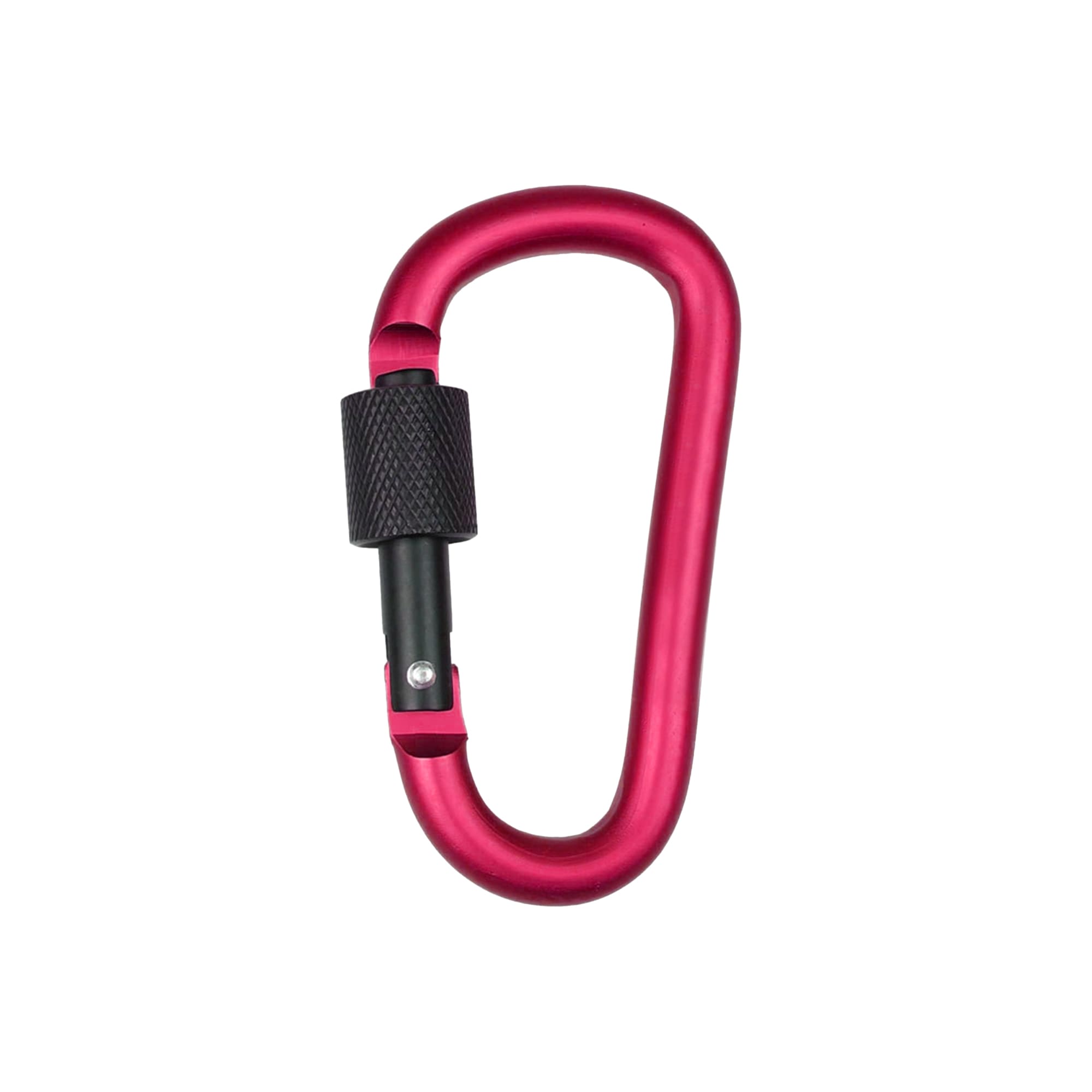 D-Shaped Screw Lock Keychain