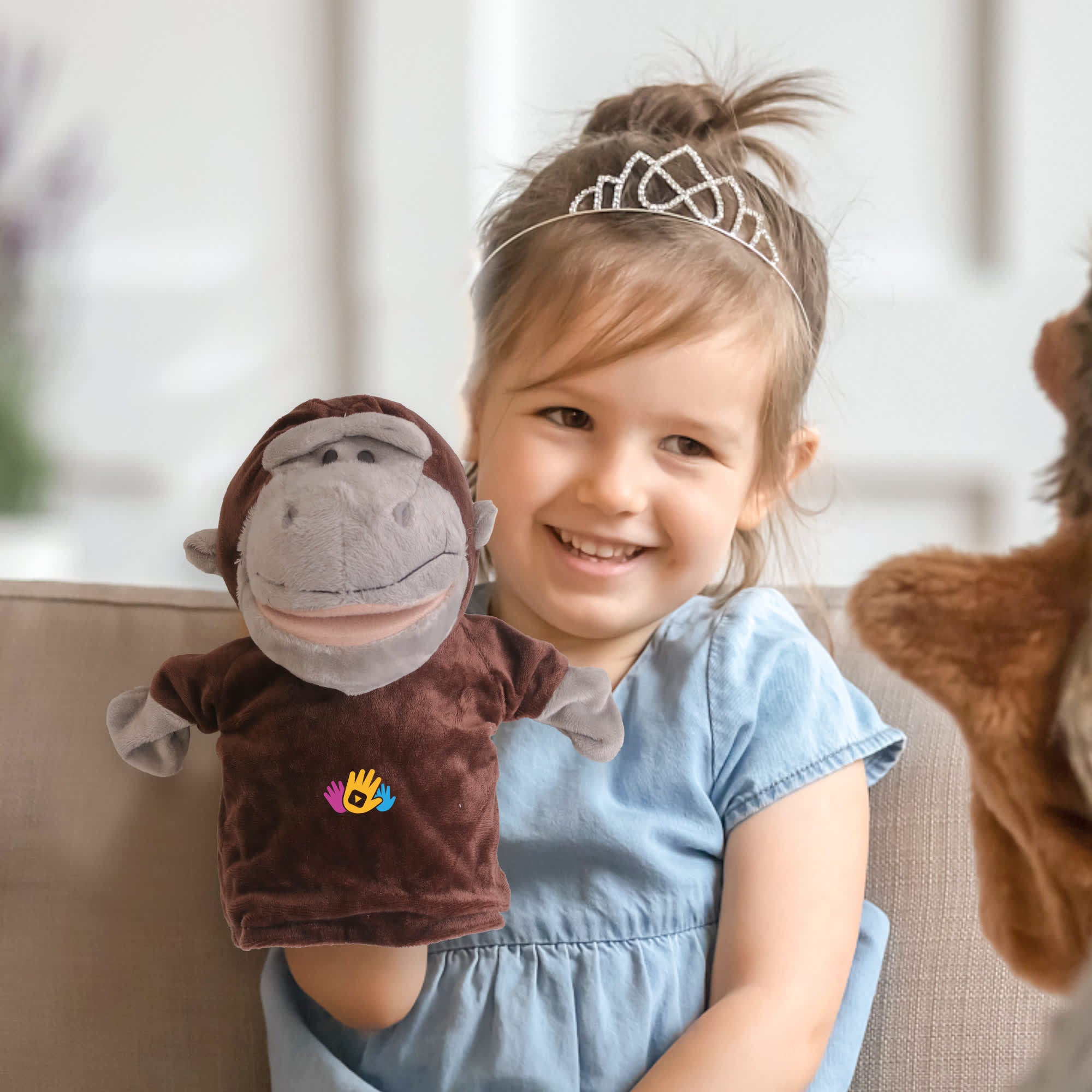 Monkey Hand Puppet