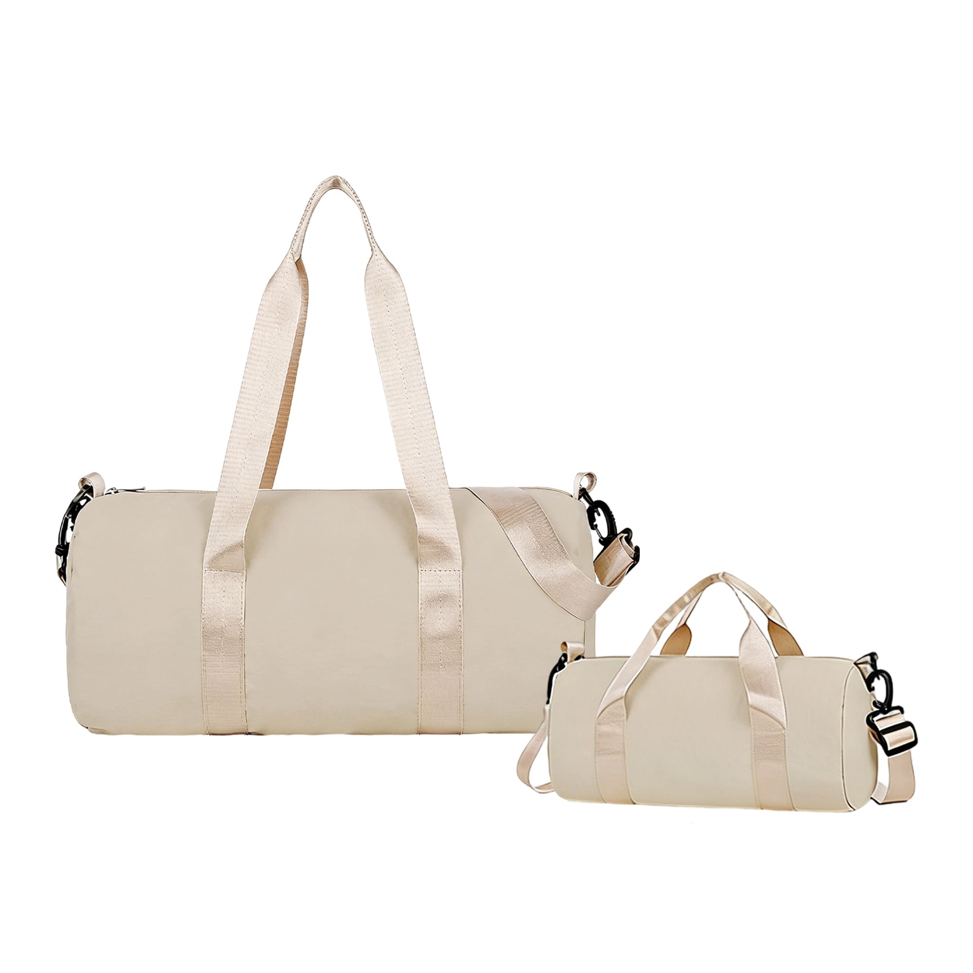 Bucket Duffle Bag With Wide Straps