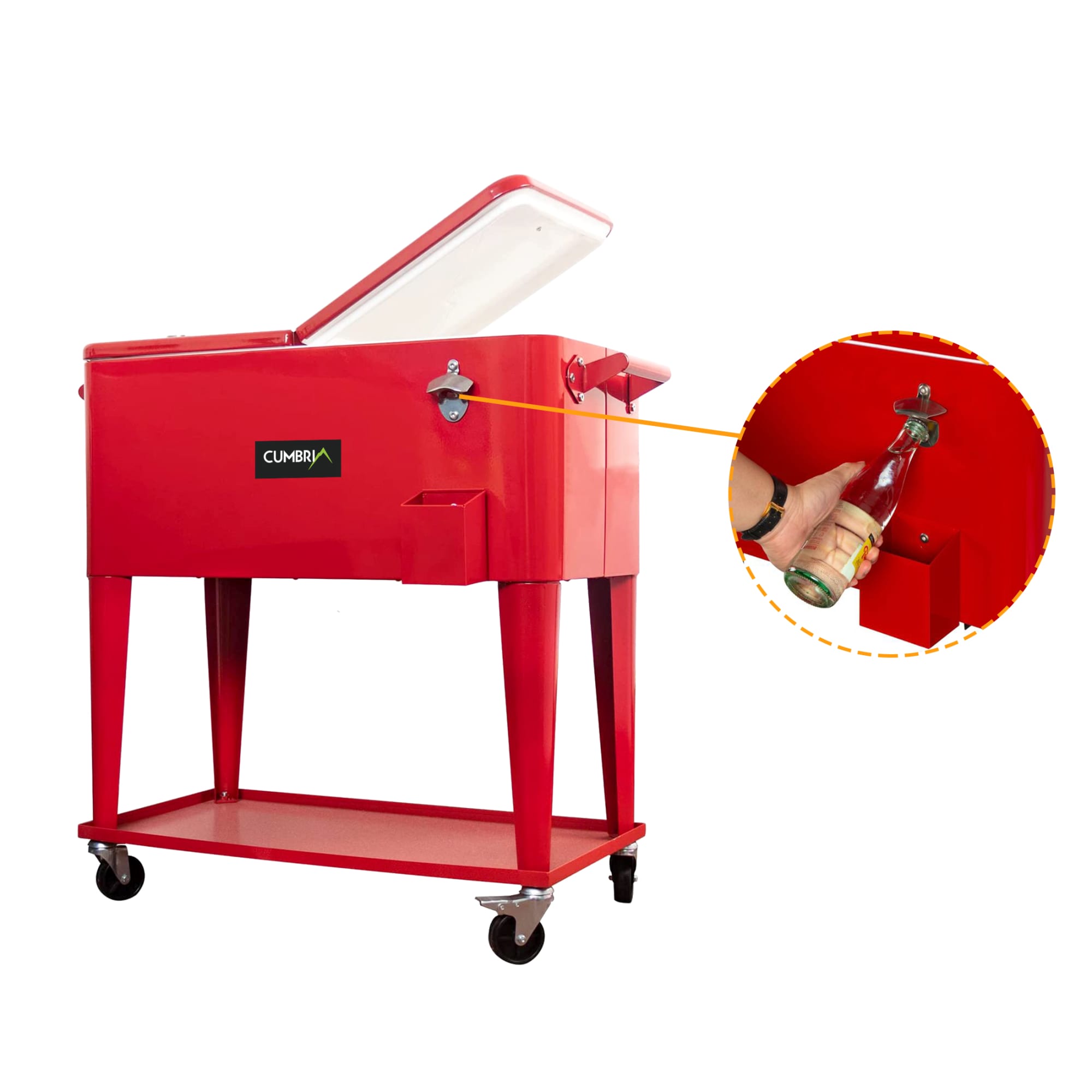 75L Cooler Box Trolley