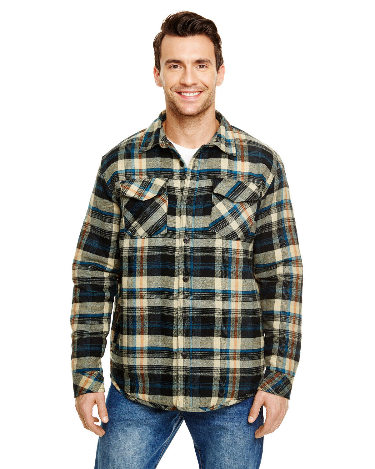 Flannel Jacket with Poly Lining