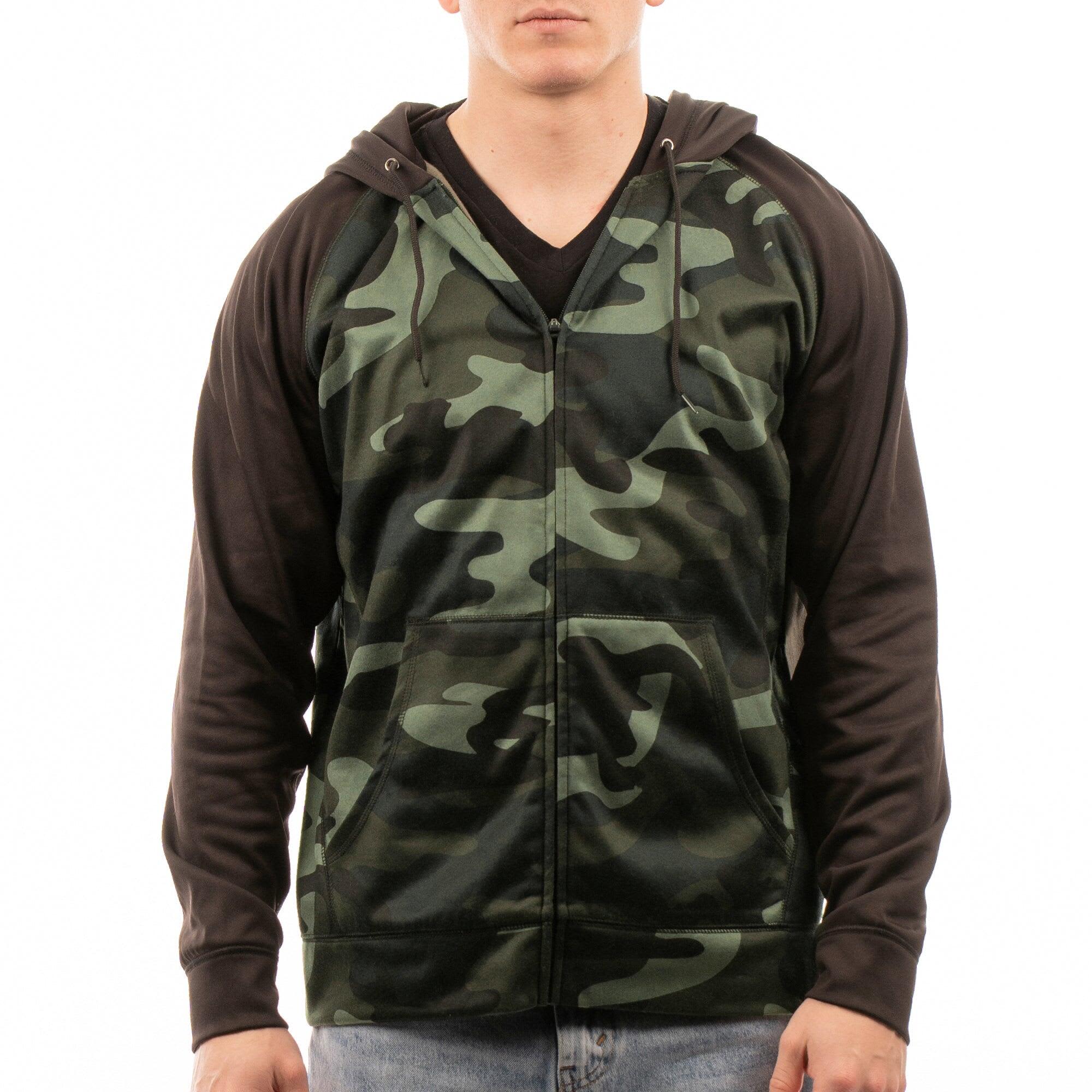 Full Zip Performance Raglan Hoodie