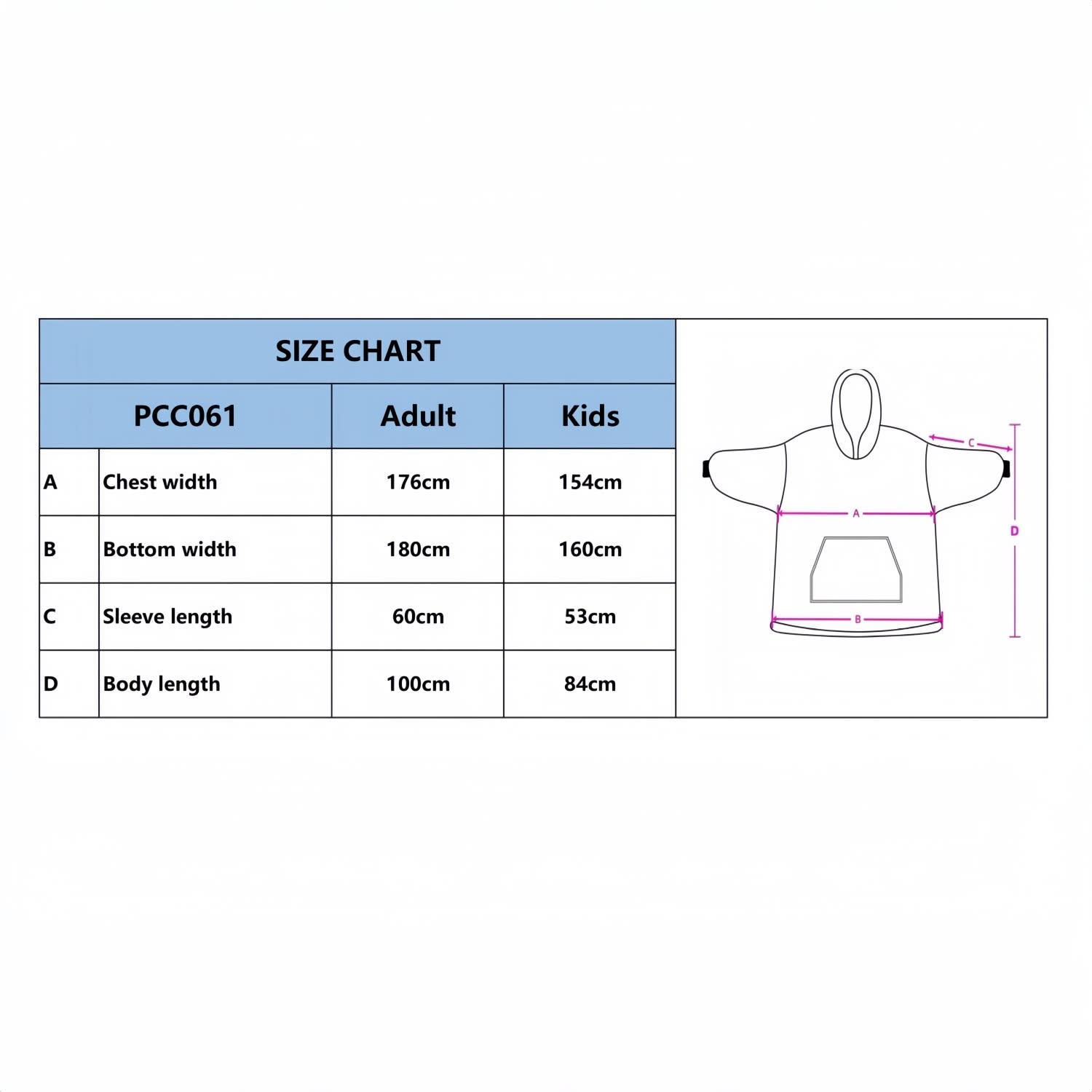 Unisex Premium 100% Polyester Sublimated  Wearable Blanket