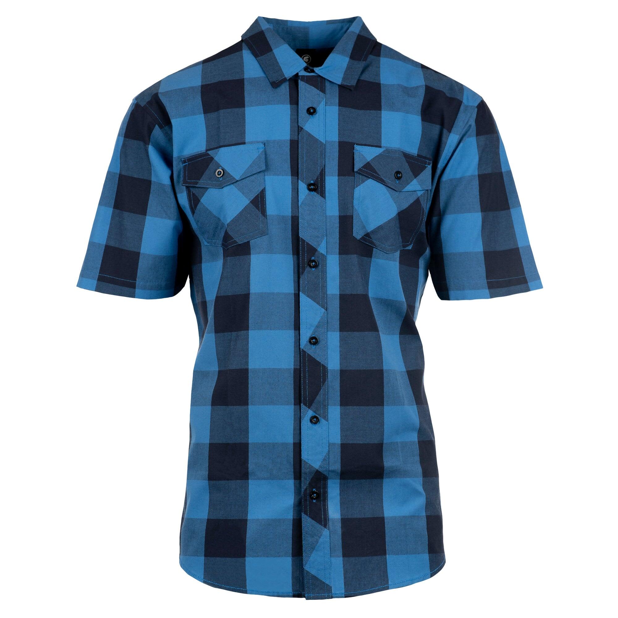 Buffalo Yarn-Dyed Short Sleeve Shirt