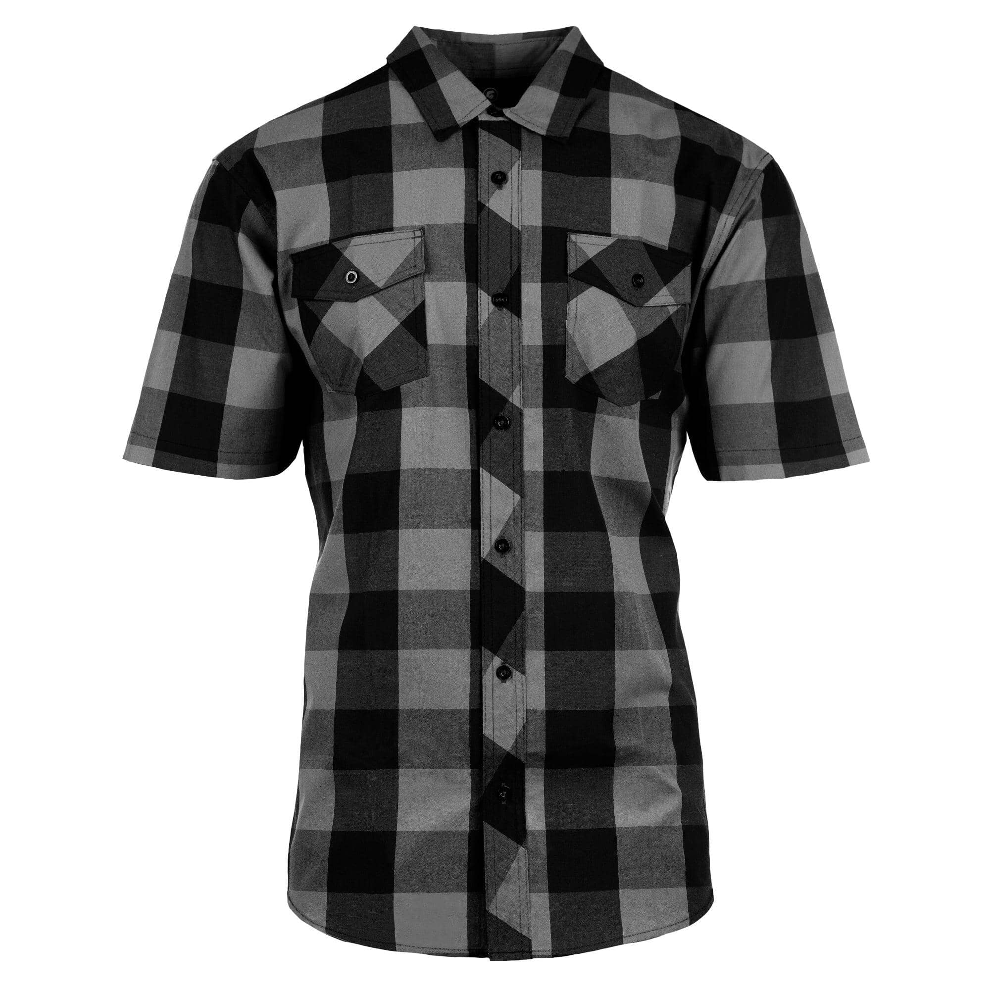 Buffalo Yarn-Dyed Short Sleeve Shirt