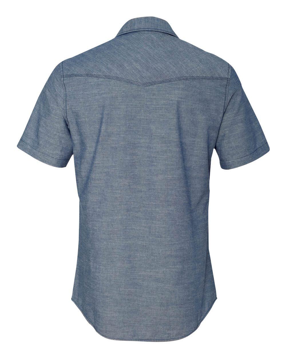 Short Sleeve Chambray Shirt