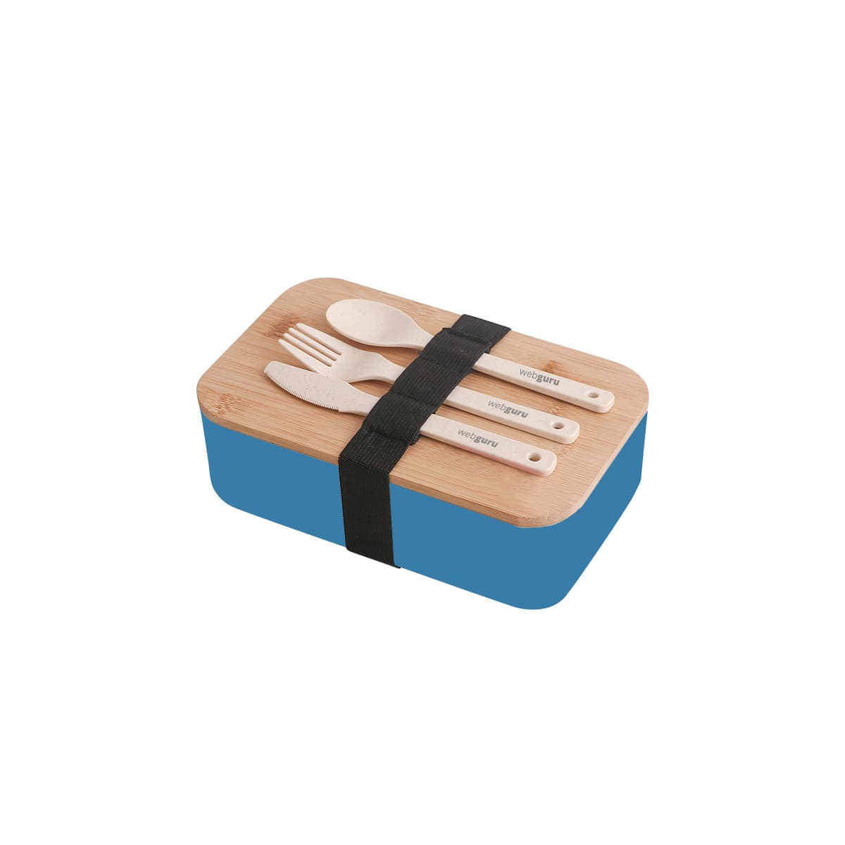 Lunch Box with Bamboo Cover