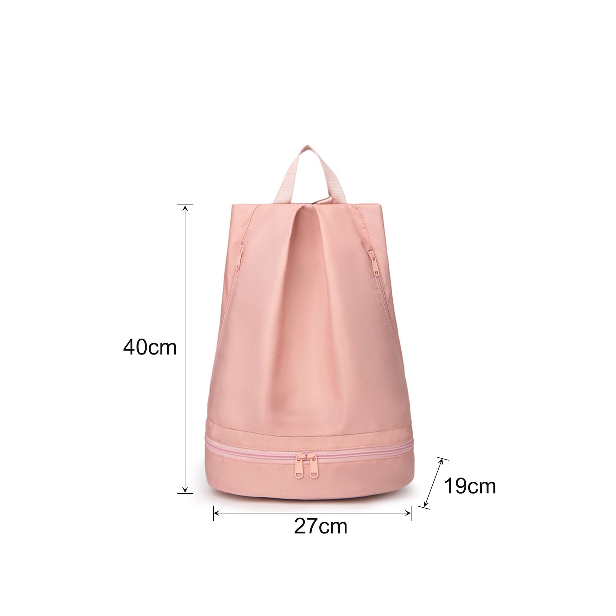 Wet And Dry Separation Backpack With Handle