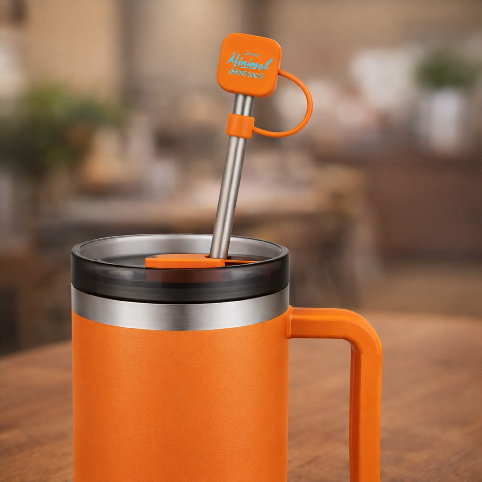 Square Silicone Straw Cover
