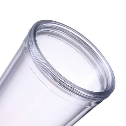 24oz Plastic Cups with Lids & Straws