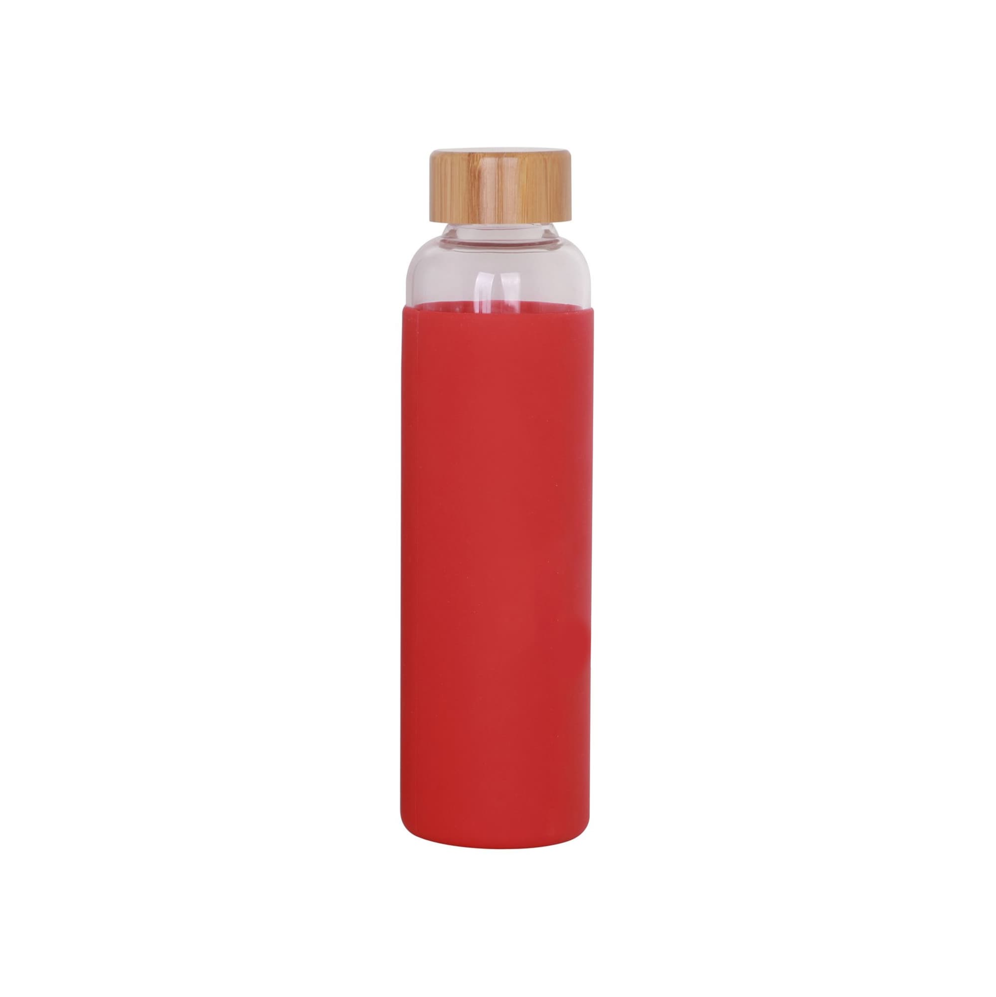 550ml Glass Drink Bottle with Stainless steel Lid