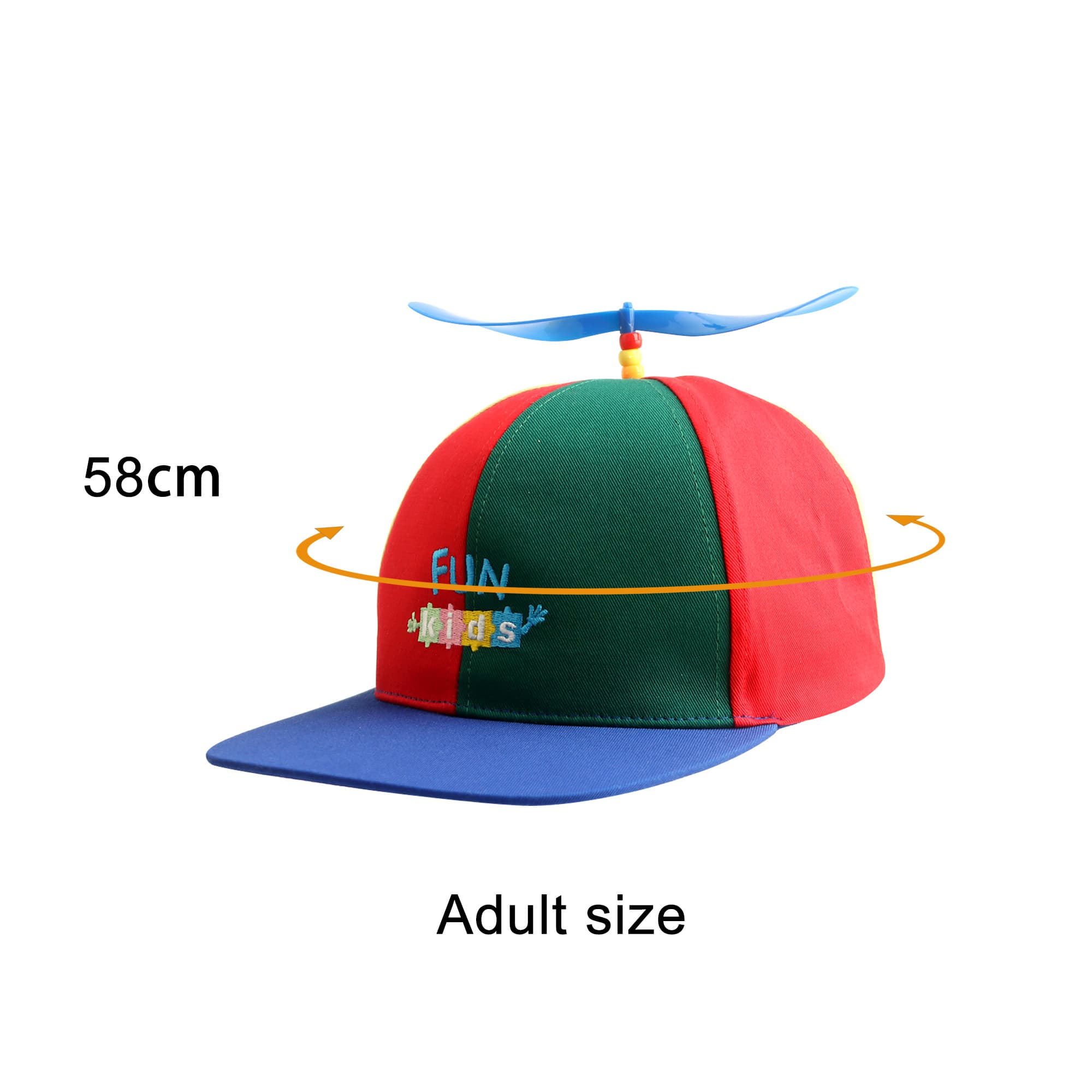 6 Panel Propeller Baseball Cap