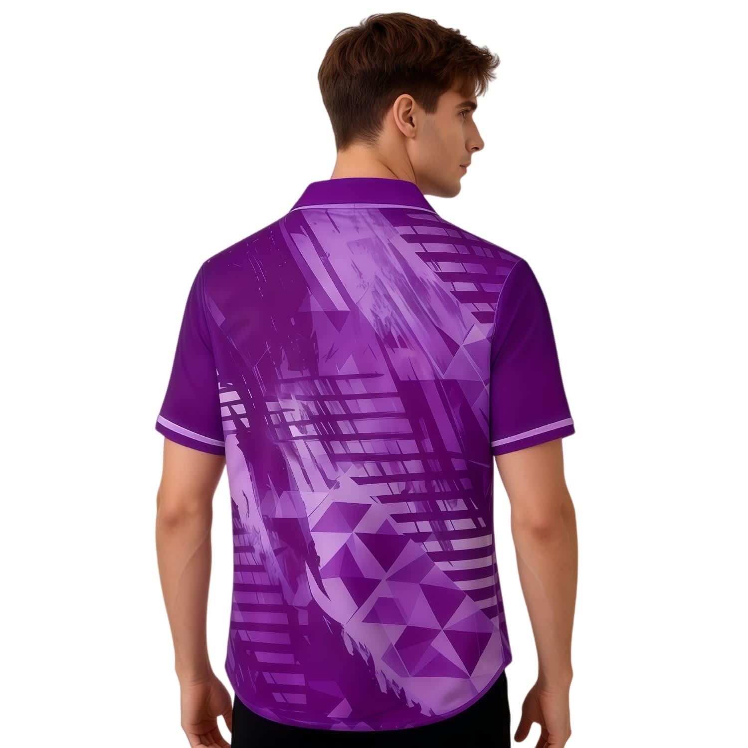 Asymmetrical Hem POLO Sublimated Sport Jersey