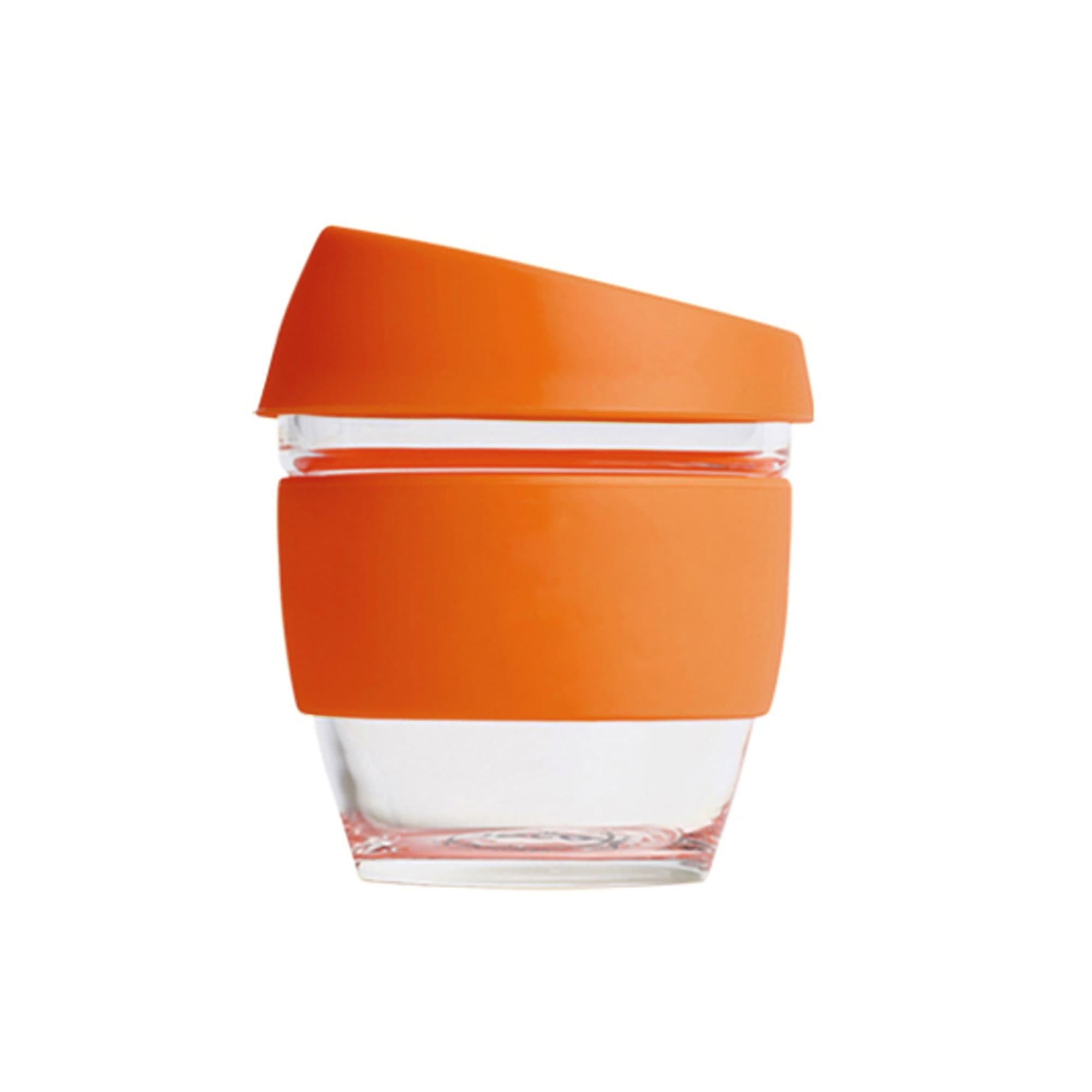 8 OZ Reusable Glass Coffee Cup