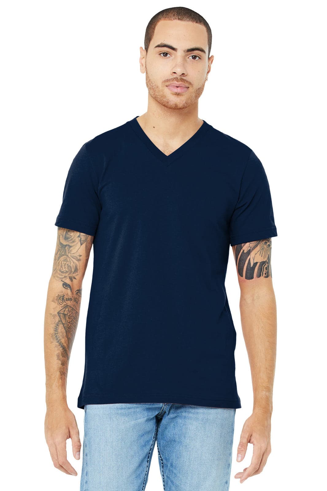 BELLA+CANVAS  Unisex Jersey Short Sleeve V-Neck Tee
