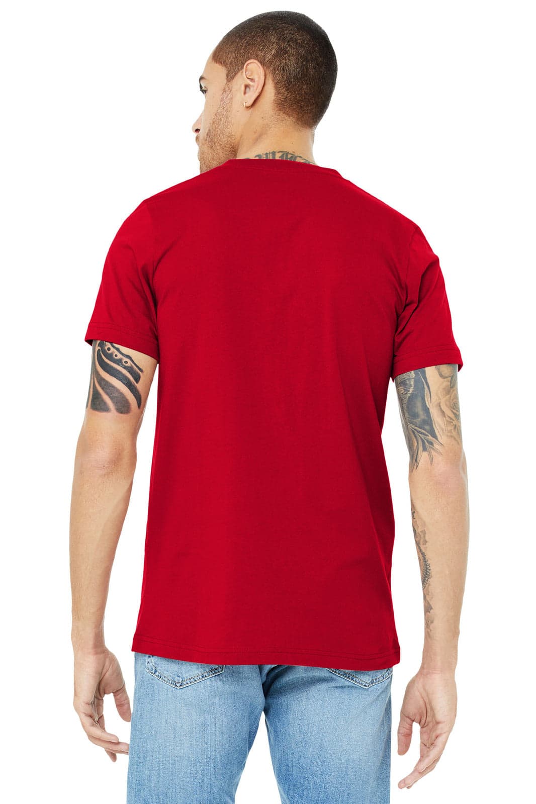 BELLA+CANVAS  Unisex Jersey Short Sleeve V-Neck Tee