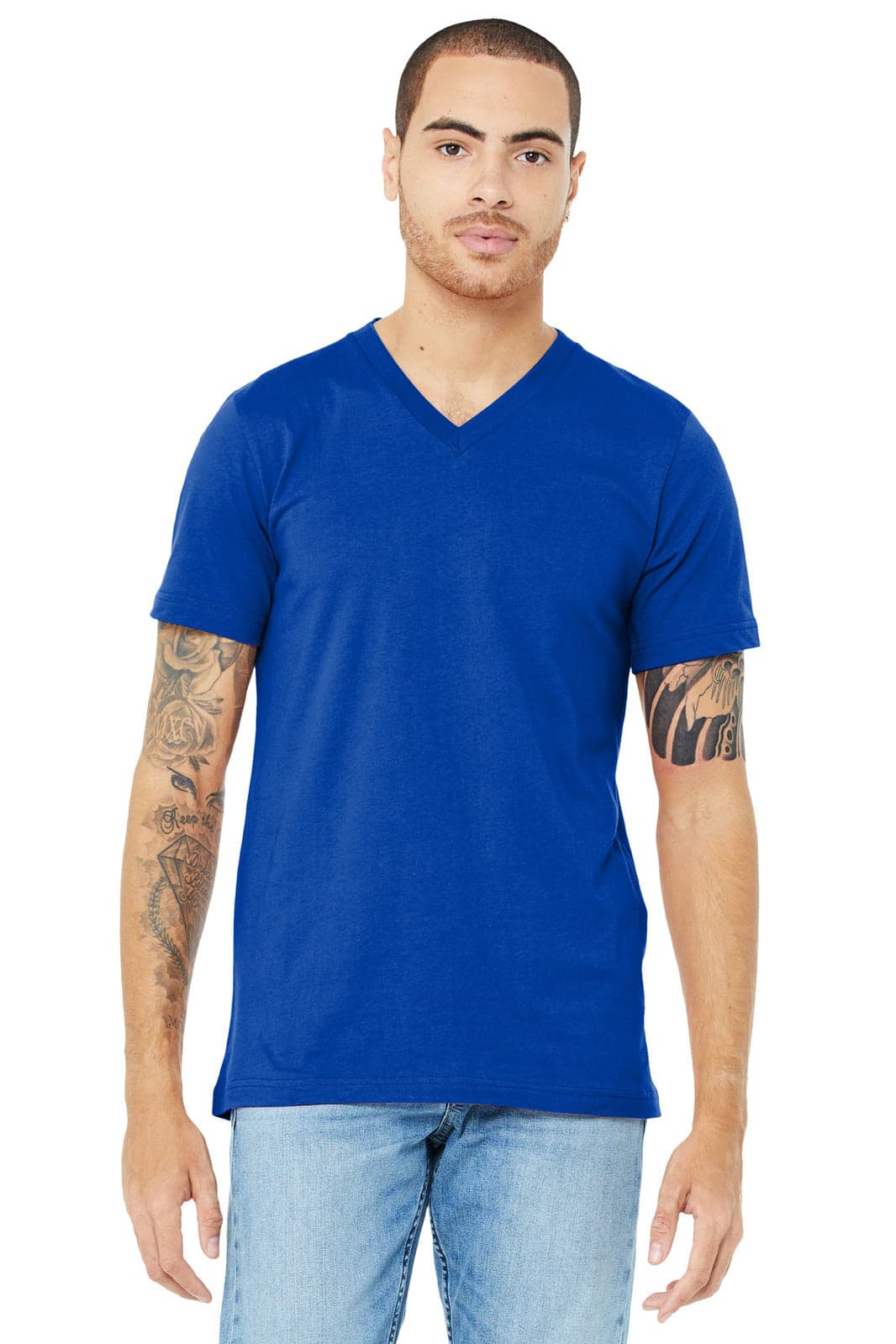 BELLA+CANVAS  Unisex Jersey Short Sleeve V-Neck Tee