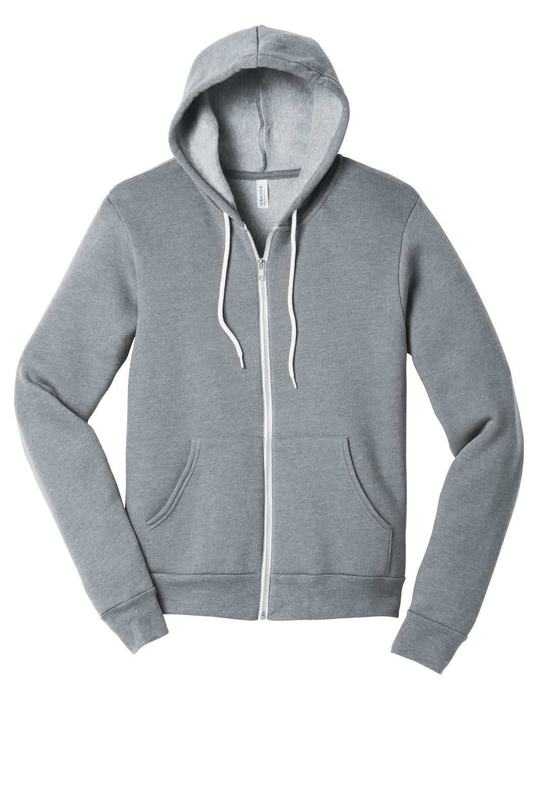 BELLA+CANVAS  Unisex Sponge Fleece Full-Zip Hoodie