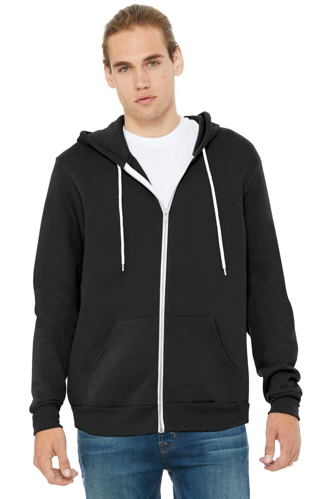 BELLA+CANVAS  Unisex Sponge Fleece Full-Zip Hoodie