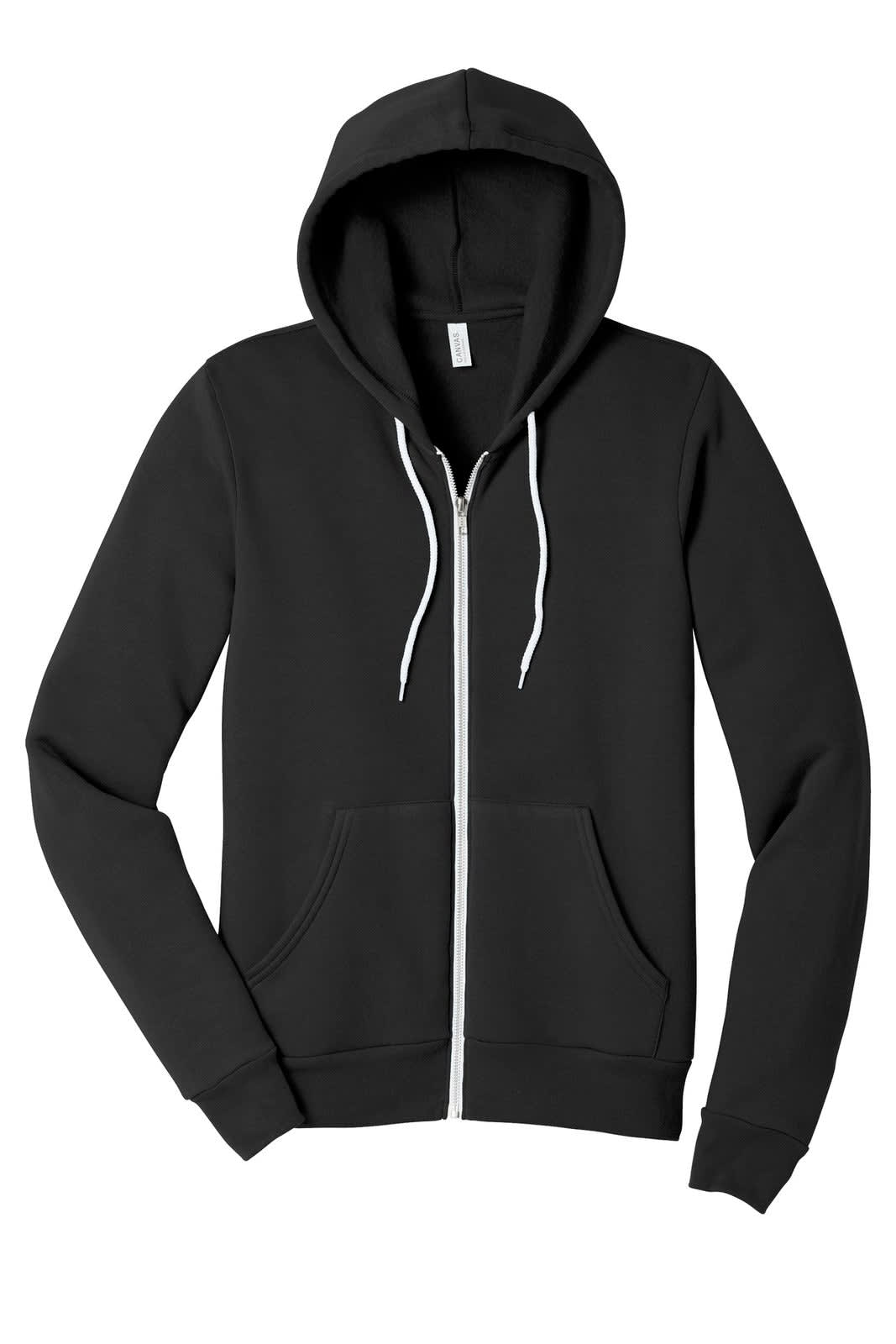 BELLA+CANVAS  Unisex Sponge Fleece Full-Zip Hoodie