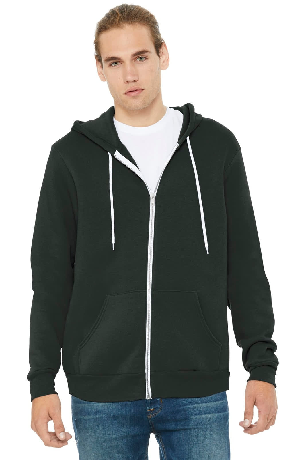 BELLA+CANVAS  Unisex Sponge Fleece Full-Zip Hoodie