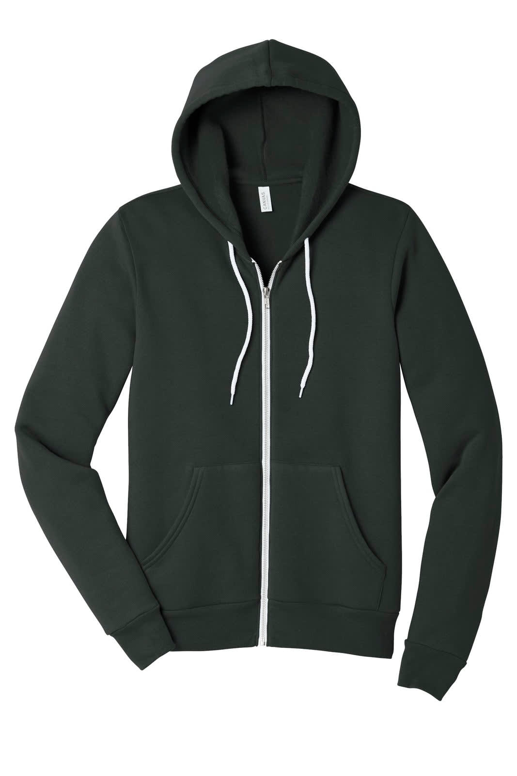 BELLA+CANVAS  Unisex Sponge Fleece Full-Zip Hoodie