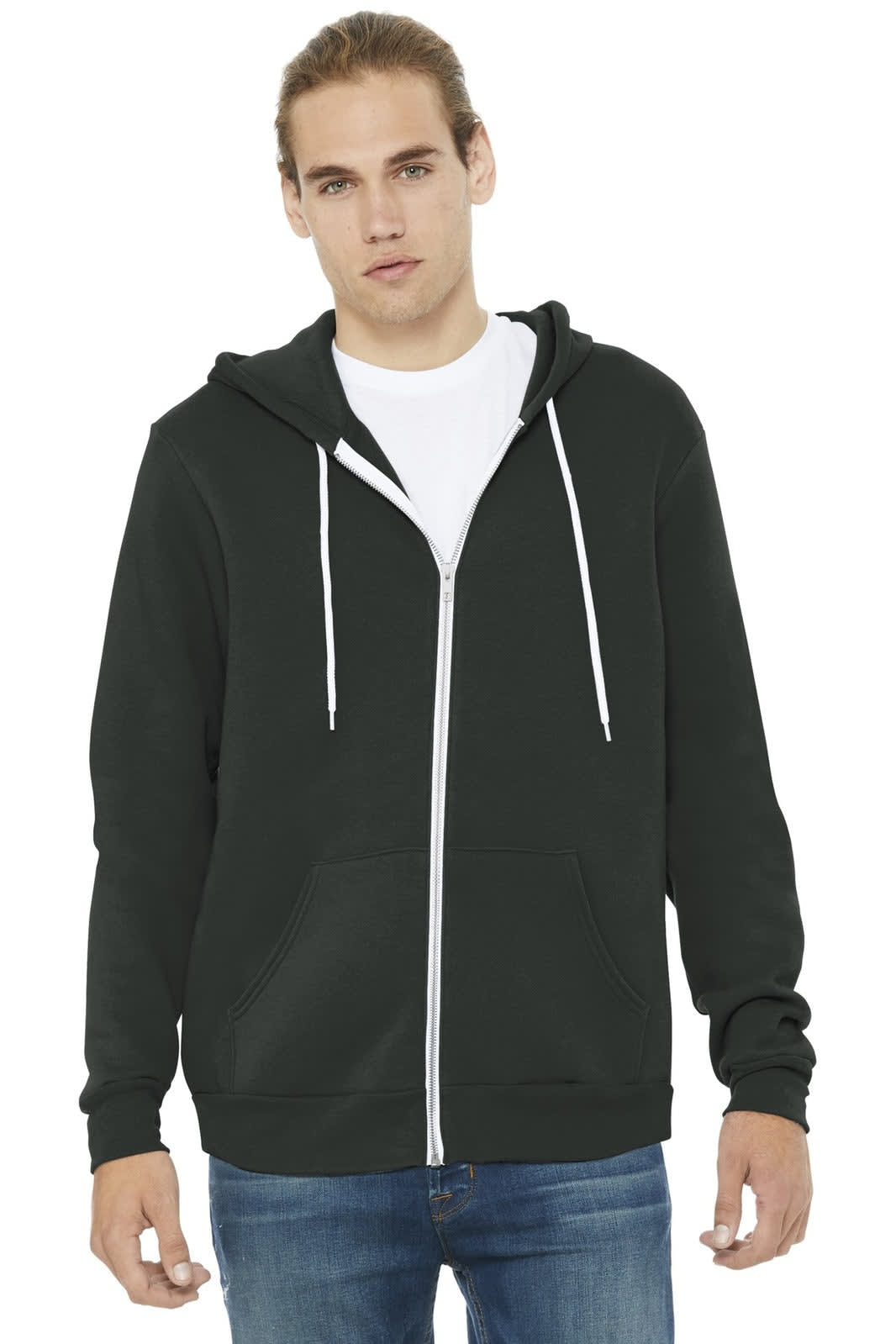BELLA+CANVAS  Unisex Sponge Fleece Full-Zip Hoodie