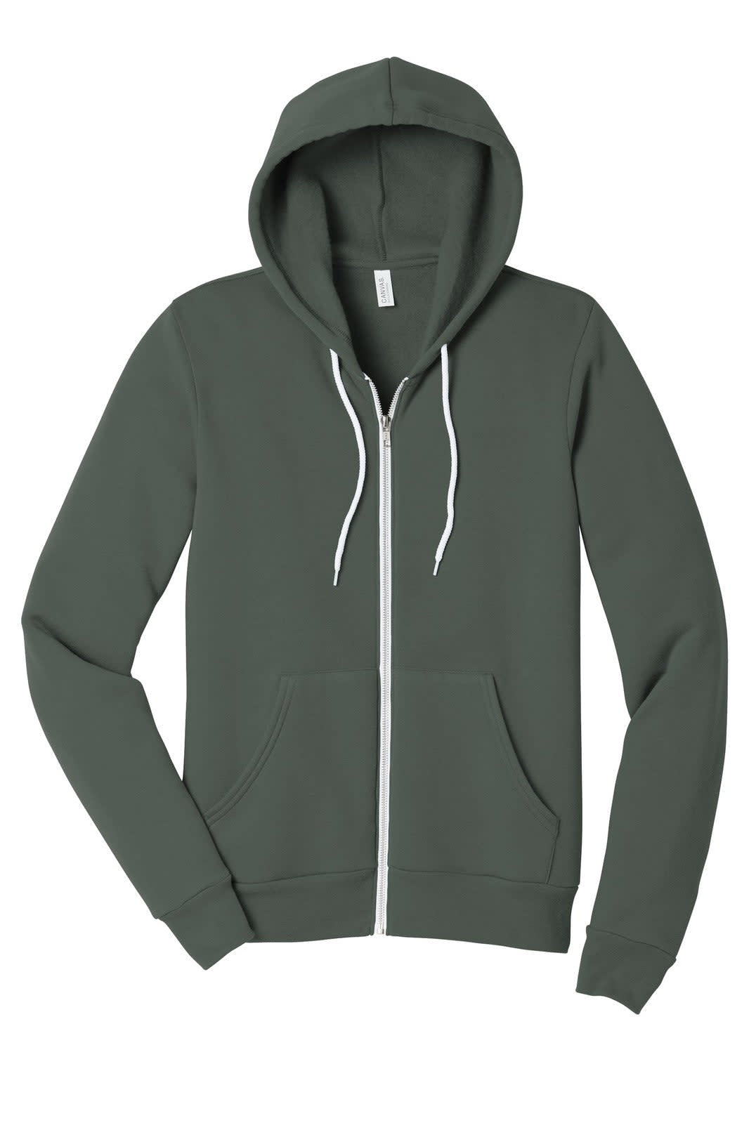 BELLA+CANVAS  Unisex Sponge Fleece Full-Zip Hoodie