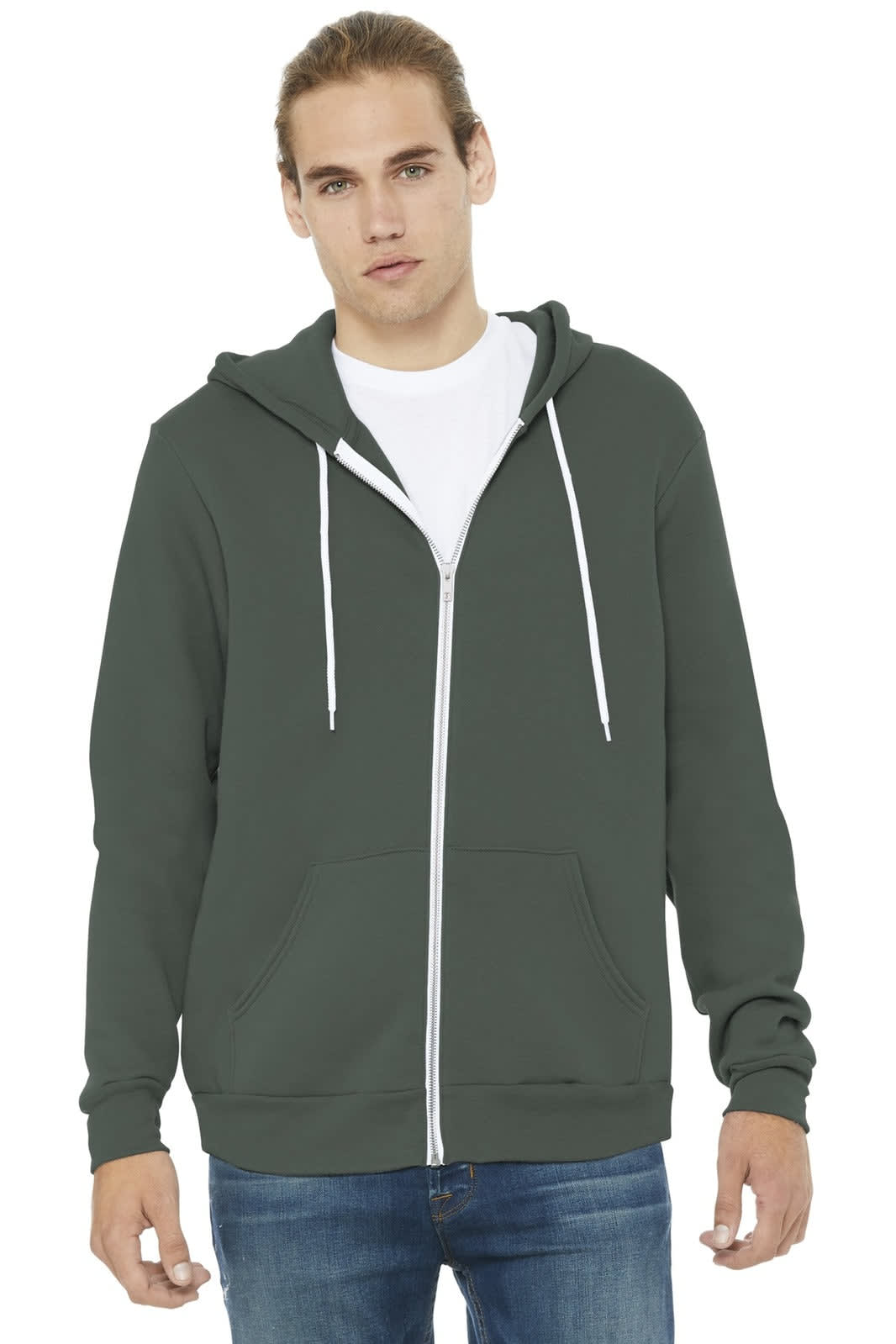 BELLA+CANVAS  Unisex Sponge Fleece Full-Zip Hoodie