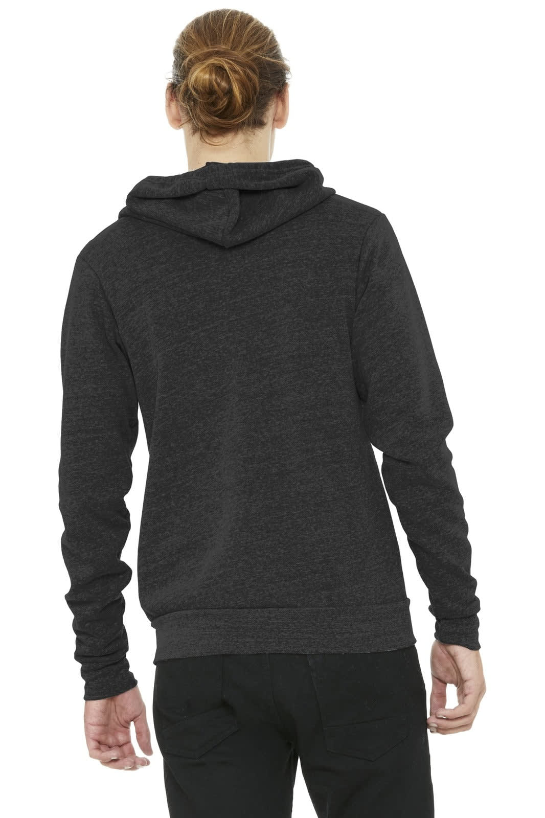 BELLA+CANVAS  Unisex Triblend Sponge Fleece Full-Zip Hoodie