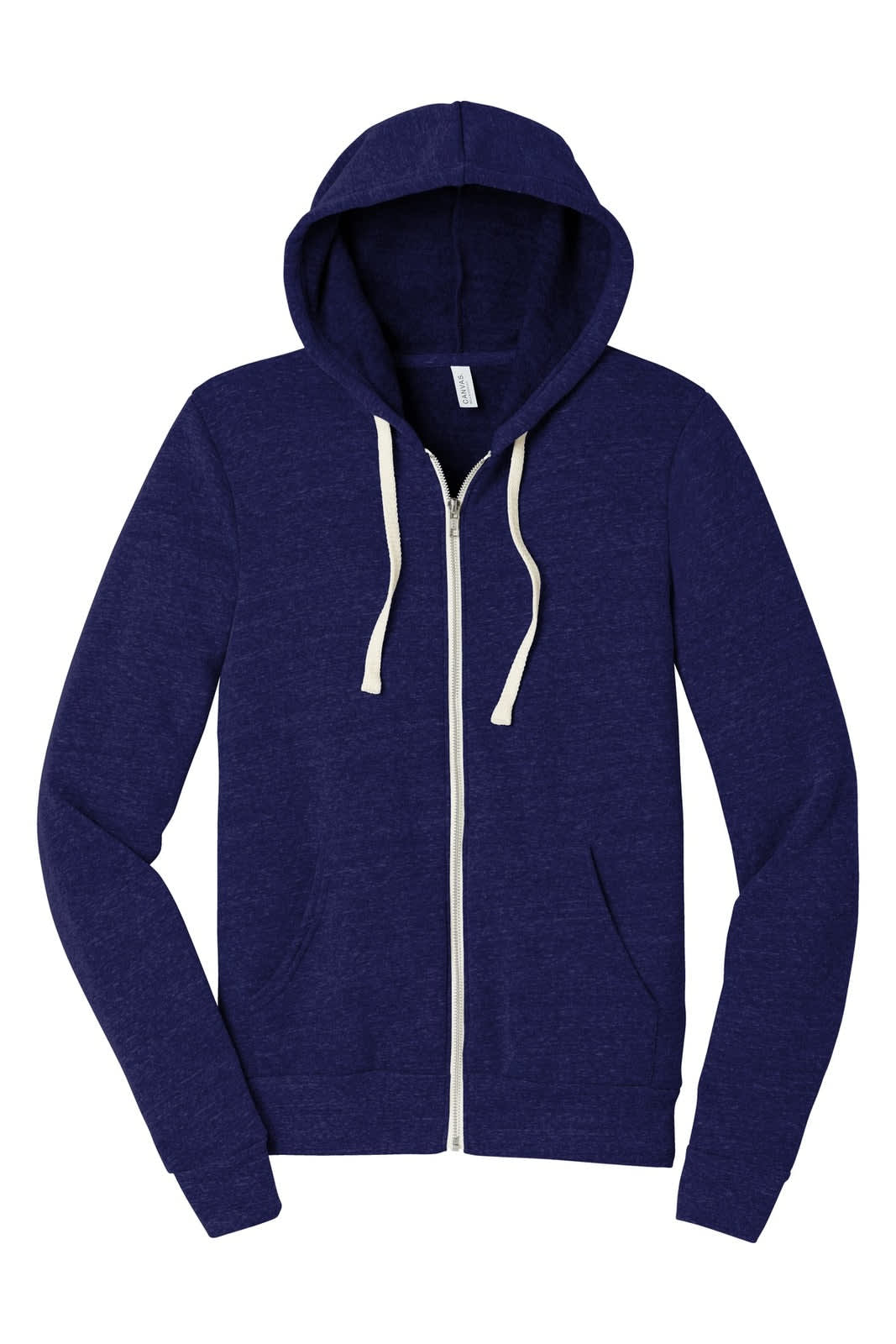 BELLA+CANVAS  Unisex Triblend Sponge Fleece Full-Zip Hoodie