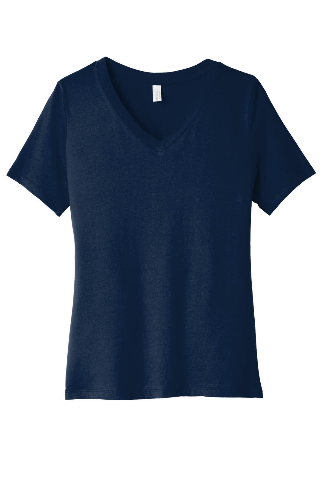 BELLA+CANVAS Women's Relaxed Jersey Short Sleeve V-Neck Tee