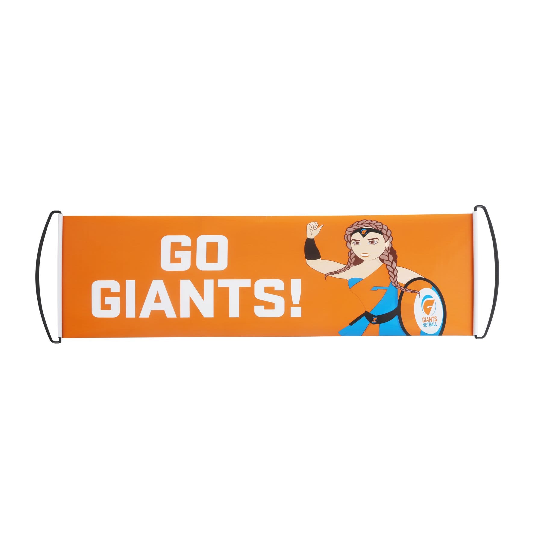 Hand Held Roll Out Fan Flag