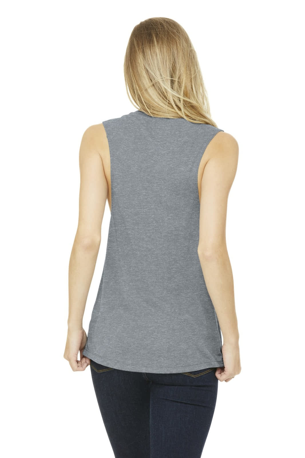 BELLA+CANVAS  Women's Flowy Scoop Muscle Tank