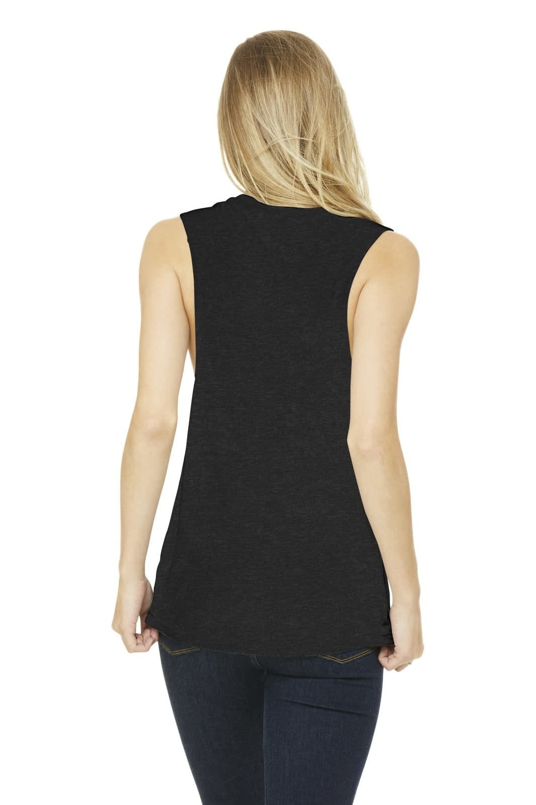 BELLA+CANVAS  Women's Flowy Scoop Muscle Tank
