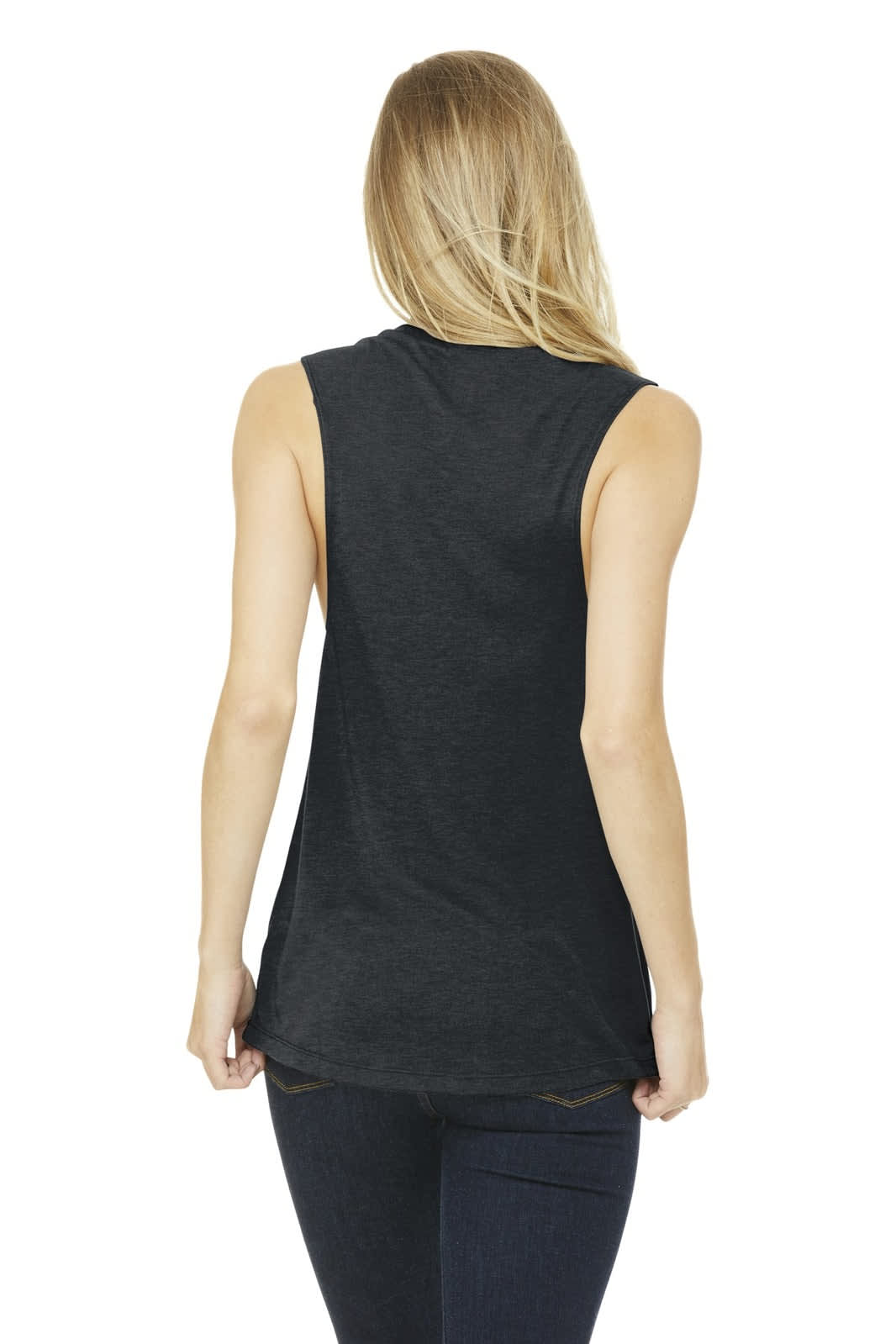 BELLA+CANVAS  Women's Flowy Scoop Muscle Tank