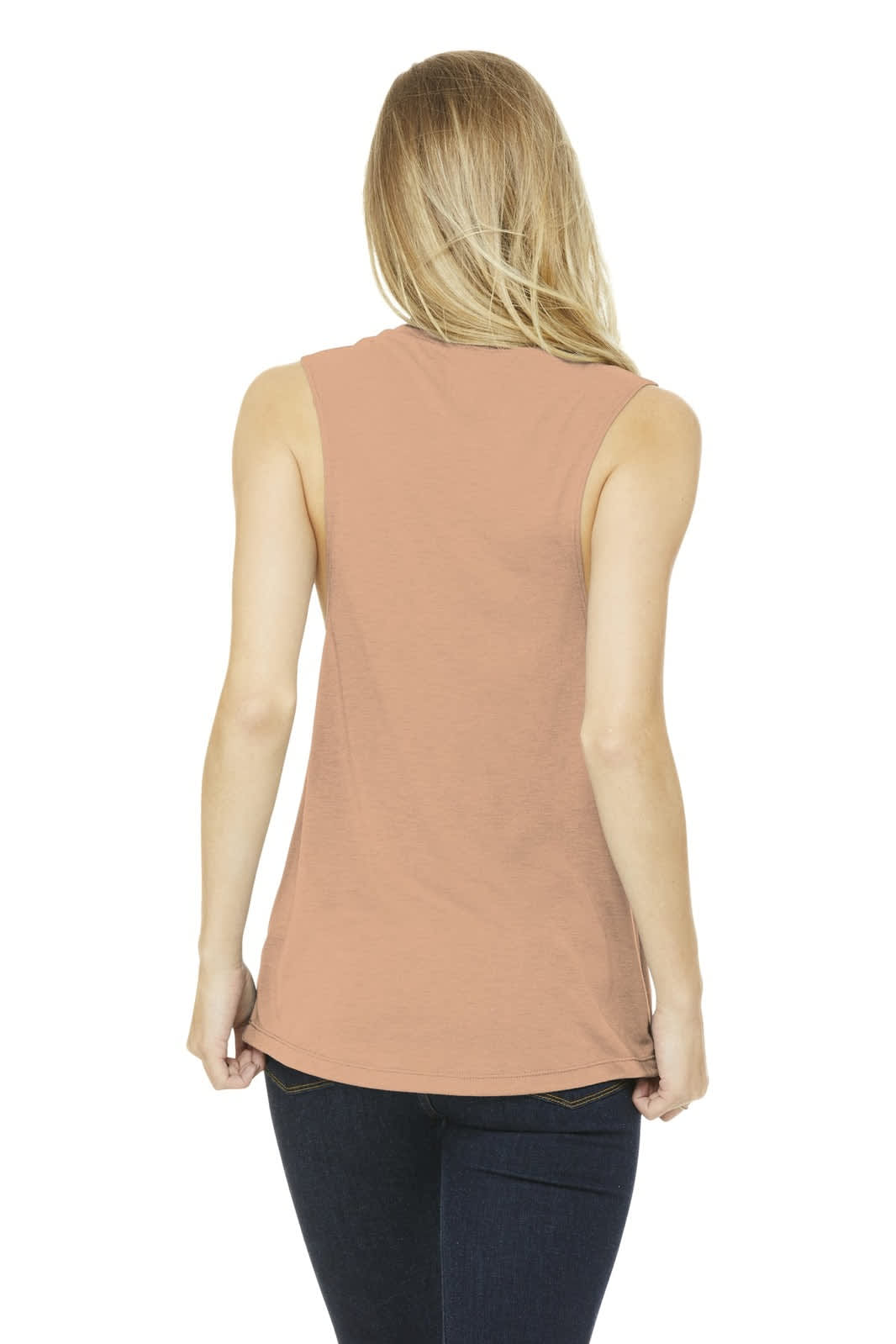 BELLA+CANVAS  Women's Flowy Scoop Muscle Tank